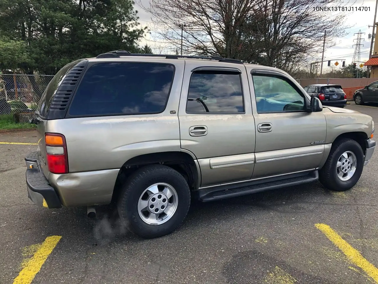 1GNEK13T81J114701 2001 Chevrolet Tahoe K1500