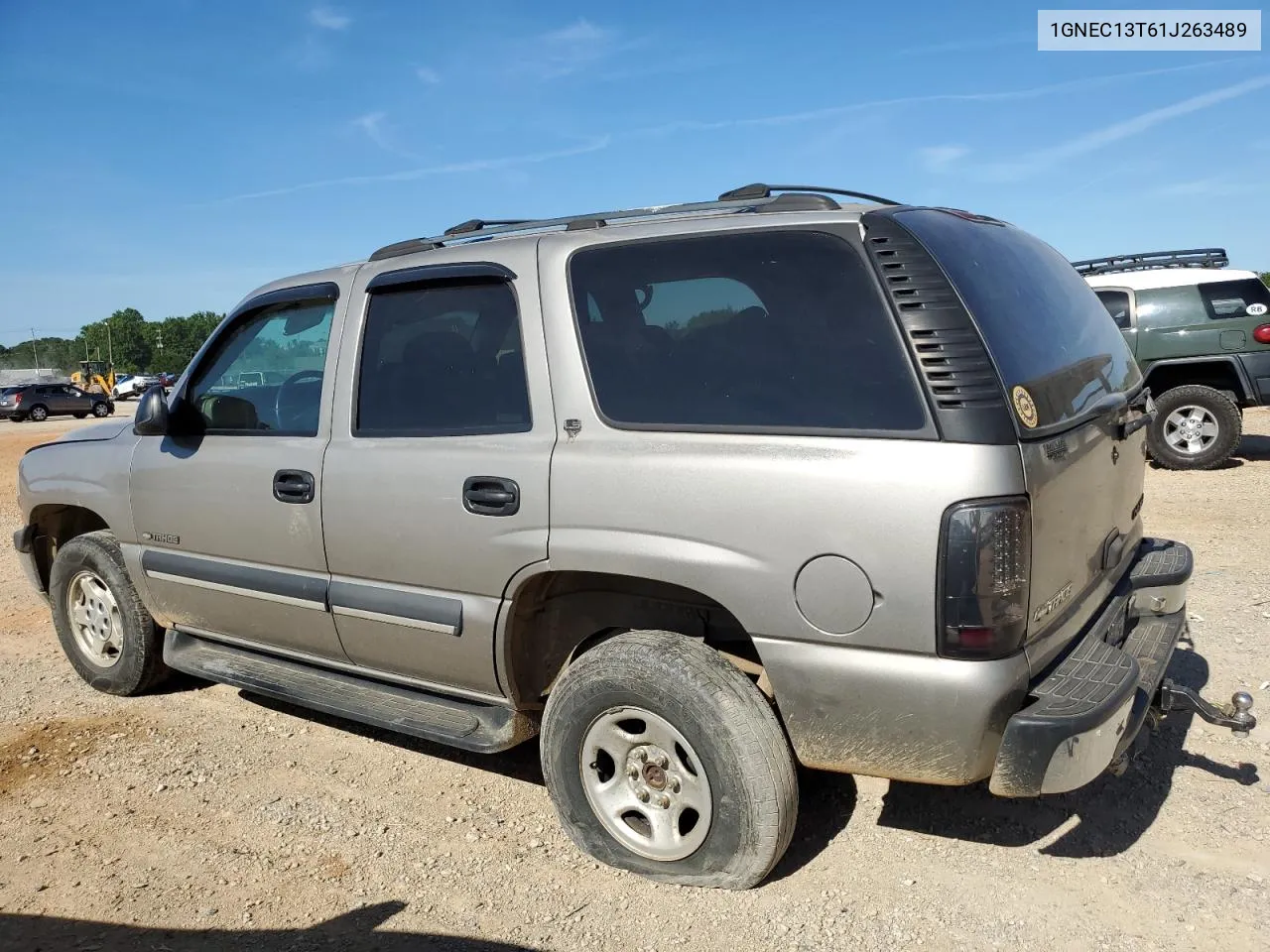 2001 Chevrolet Tahoe C1500 VIN: 1GNEC13T61J263489 Lot: 58686184