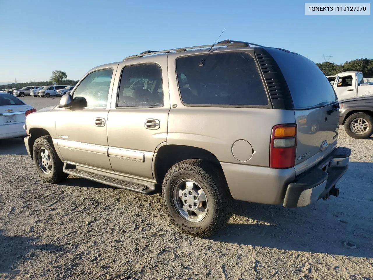 2001 Chevrolet Tahoe K1500 VIN: 1GNEK13T11J127970 Lot: 60962374