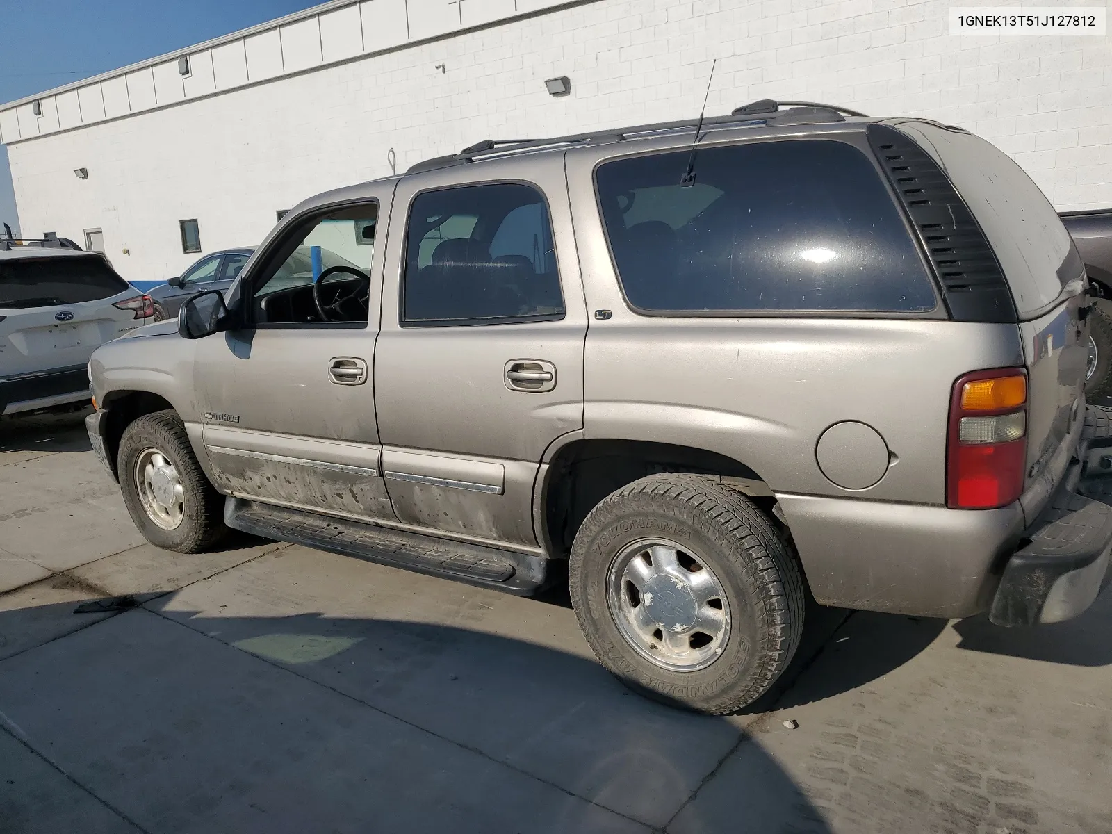 2001 Chevrolet Tahoe K1500 VIN: 1GNEK13T51J127812 Lot: 62392944