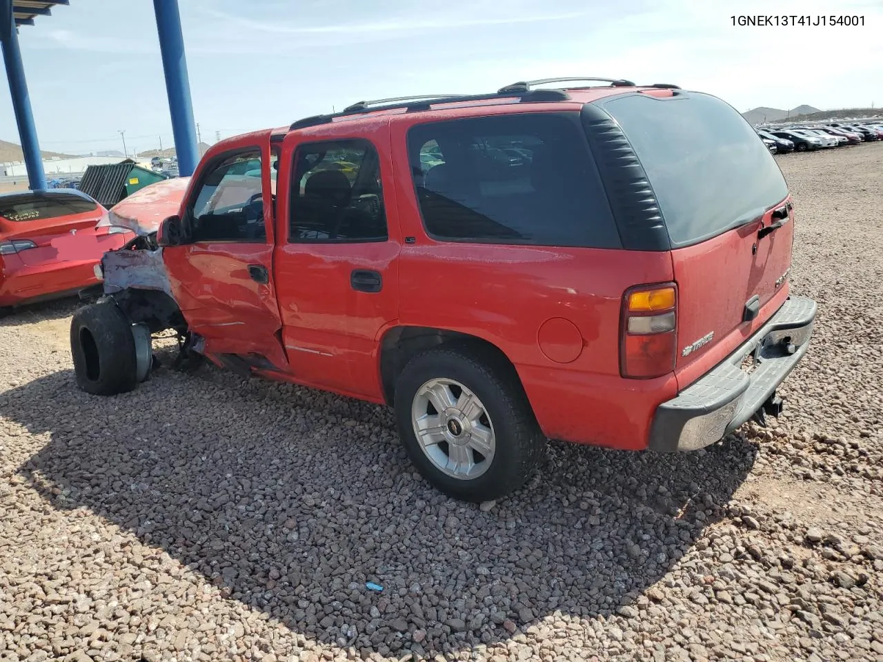 2001 Chevrolet Tahoe K1500 VIN: 1GNEK13T41J154001 Lot: 64906924