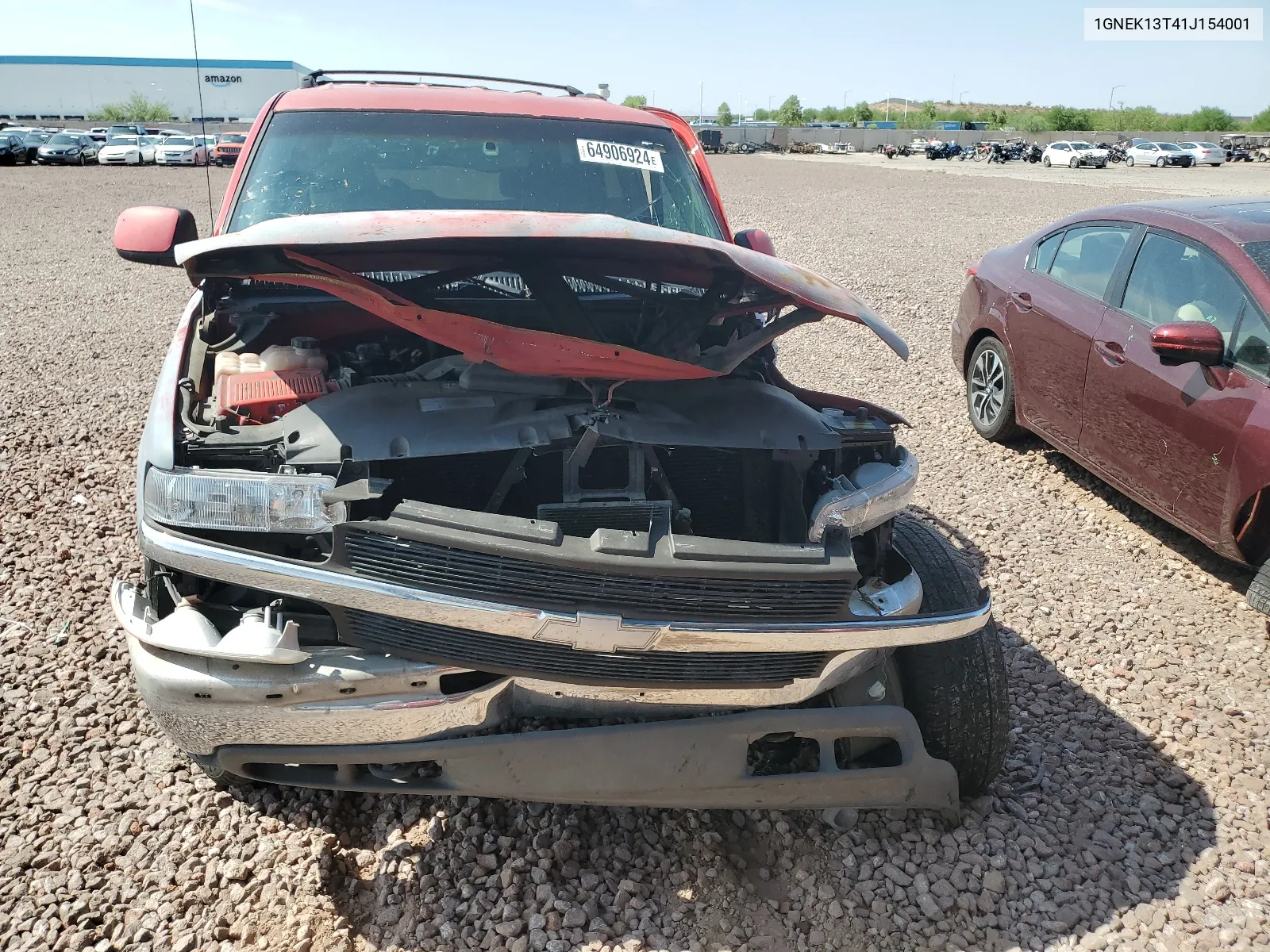 2001 Chevrolet Tahoe K1500 VIN: 1GNEK13T41J154001 Lot: 64906924