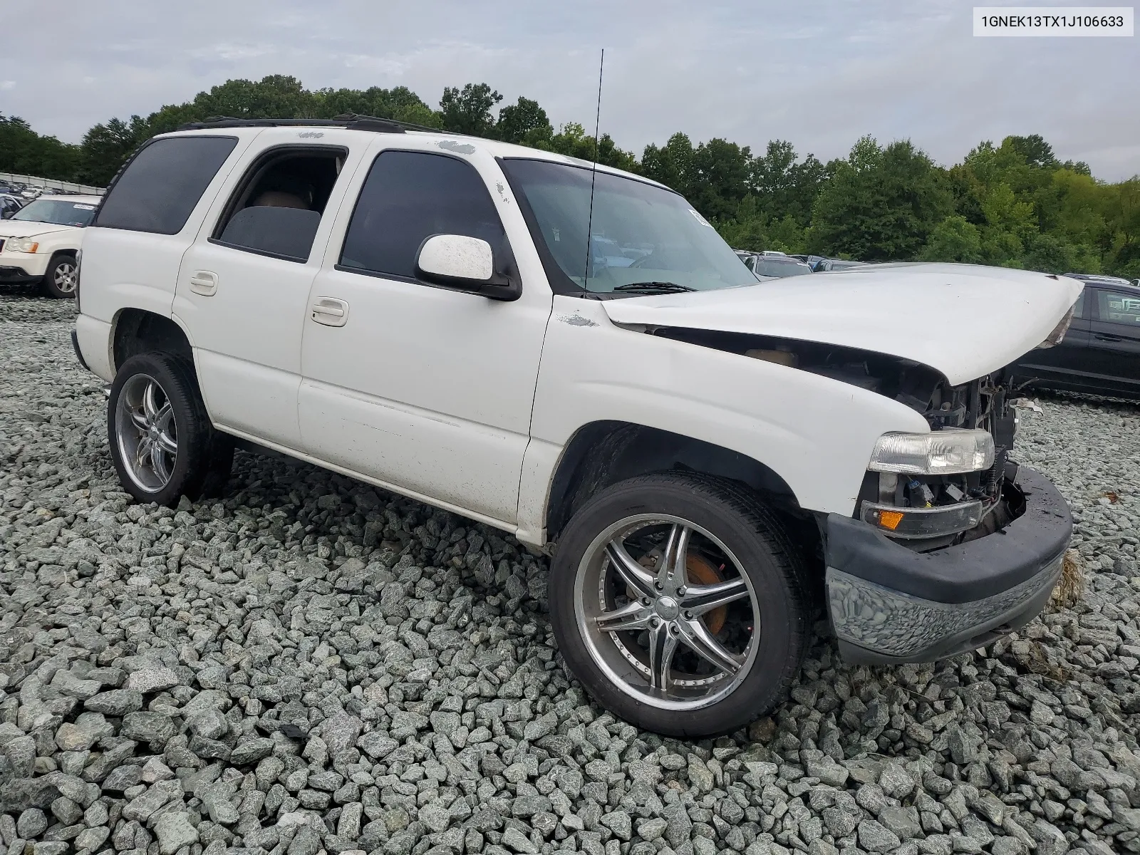 2001 Chevrolet Tahoe K1500 VIN: 1GNEK13TX1J106633 Lot: 66250734