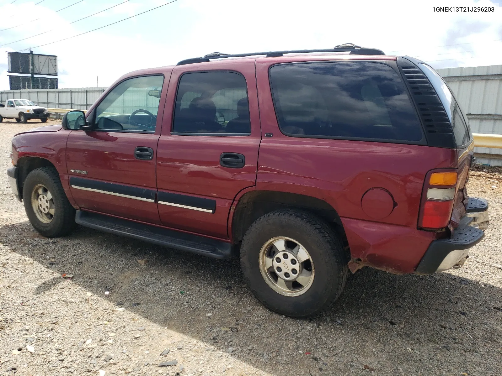 1GNEK13T21J296203 2001 Chevrolet Tahoe K1500