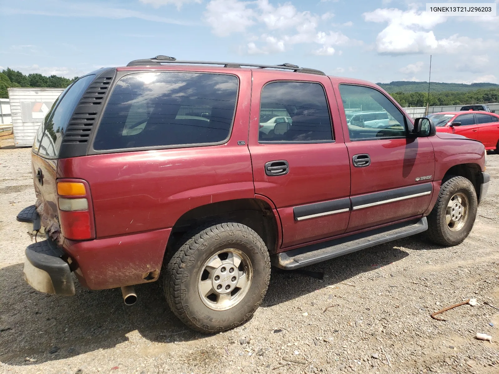 1GNEK13T21J296203 2001 Chevrolet Tahoe K1500