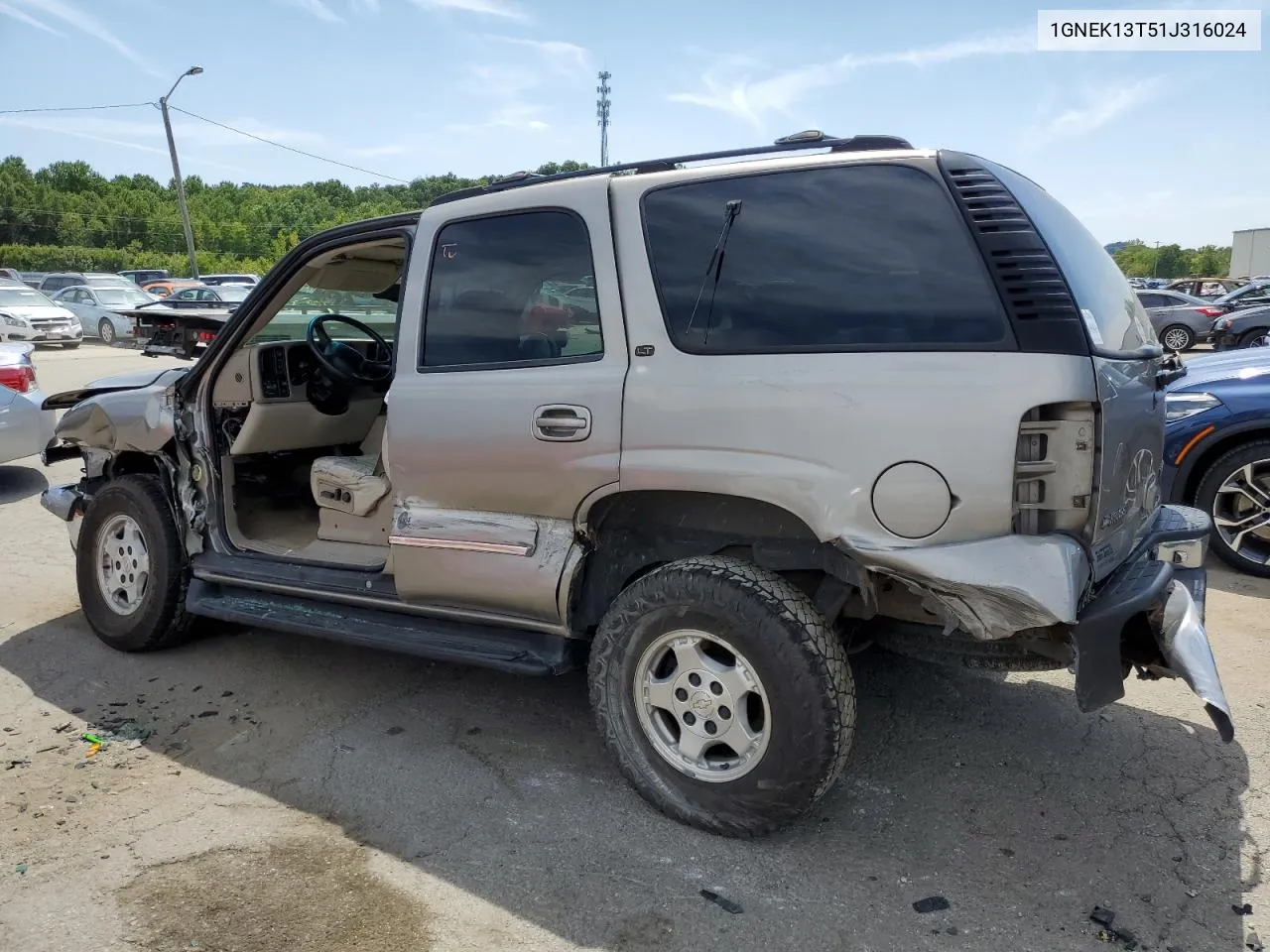 1GNEK13T51J316024 2001 Chevrolet Tahoe K1500