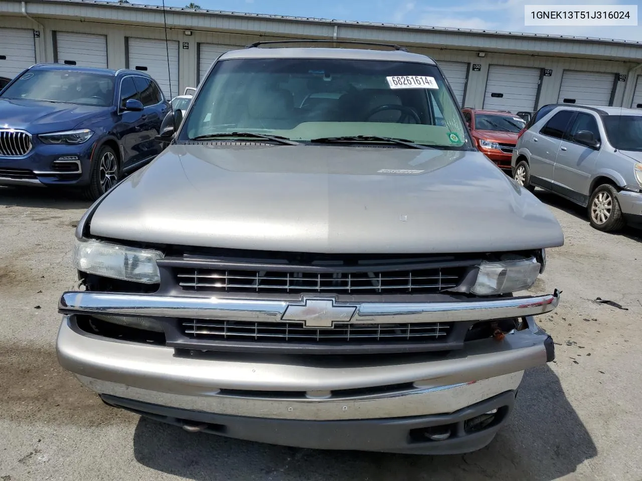 2001 Chevrolet Tahoe K1500 VIN: 1GNEK13T51J316024 Lot: 68261614