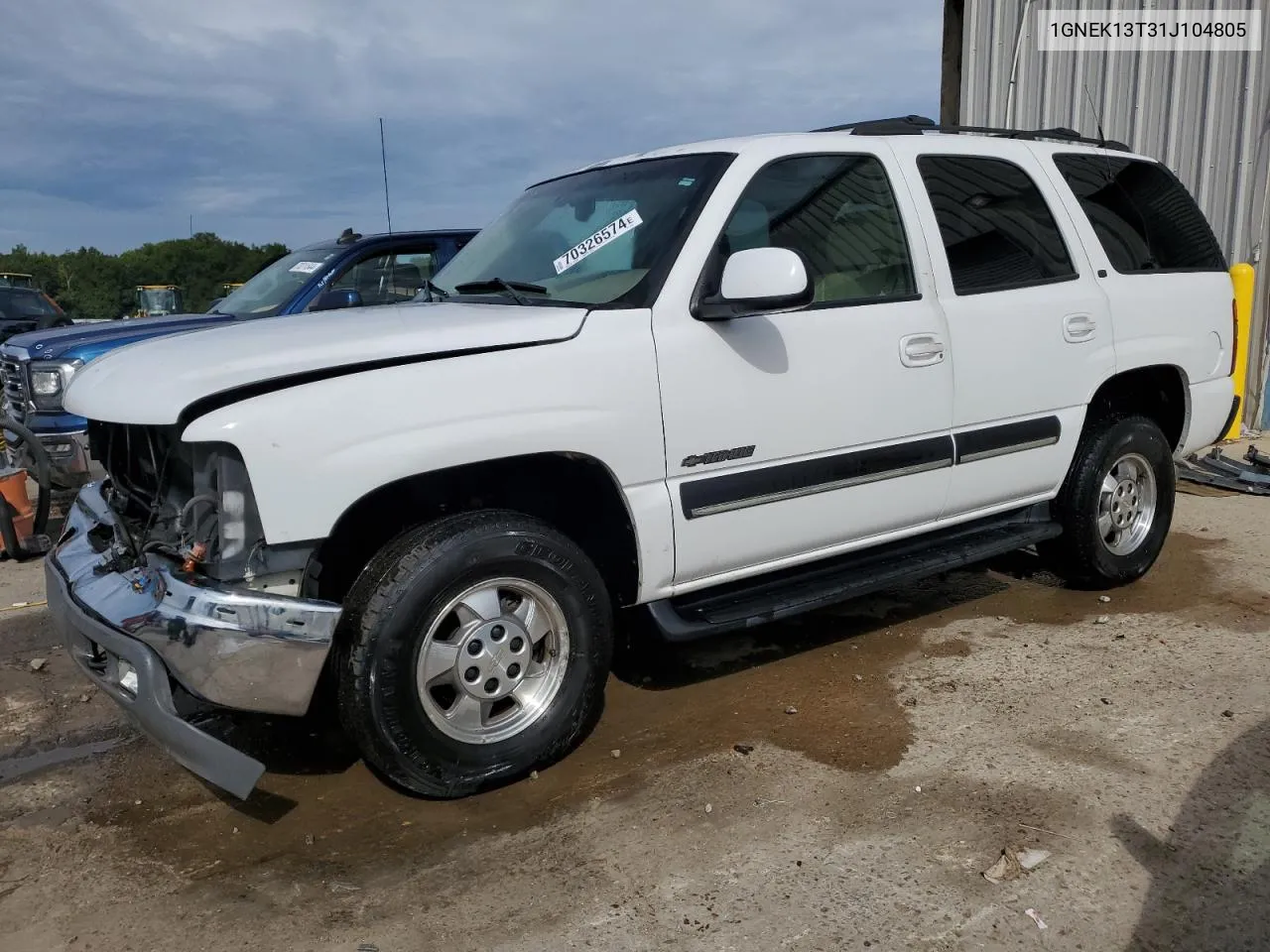 2001 Chevrolet Tahoe K1500 VIN: 1GNEK13T31J104805 Lot: 70326574