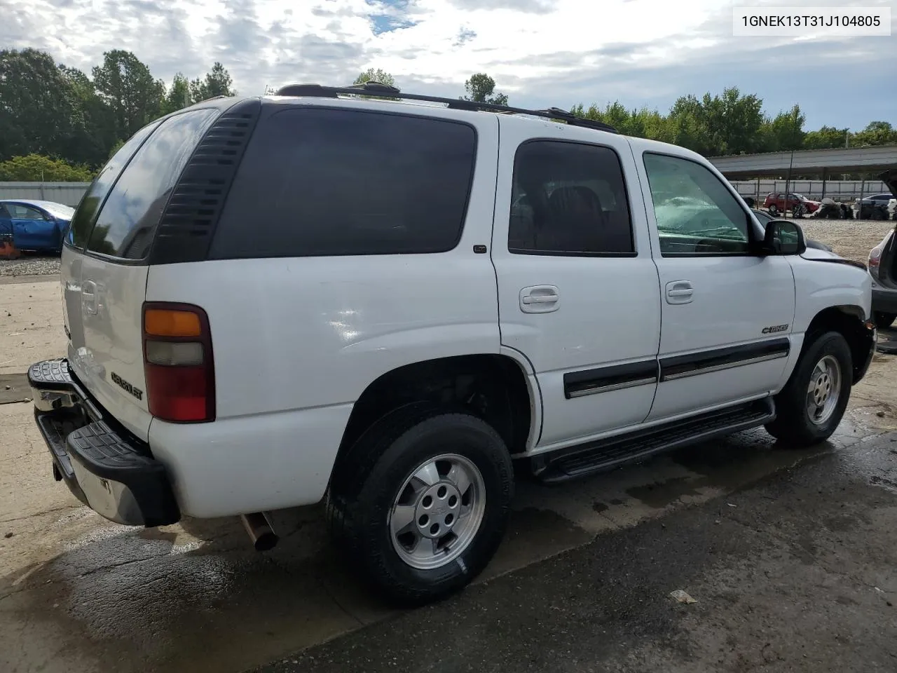 2001 Chevrolet Tahoe K1500 VIN: 1GNEK13T31J104805 Lot: 70326574