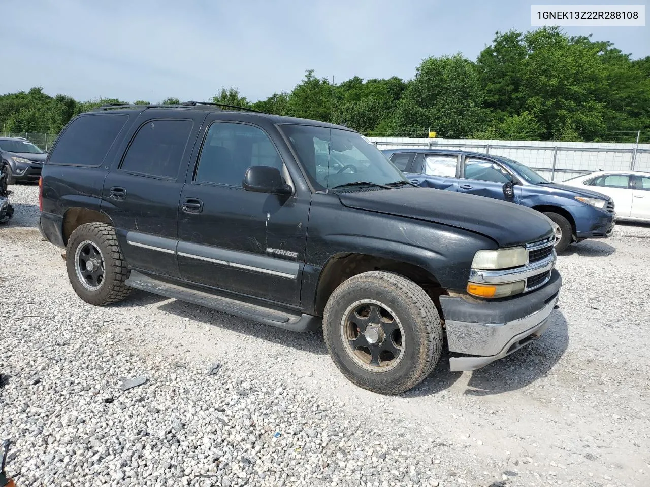 2002 Chevrolet Tahoe K1500 VIN: 1GNEK13Z22R288108 Lot: 57111134