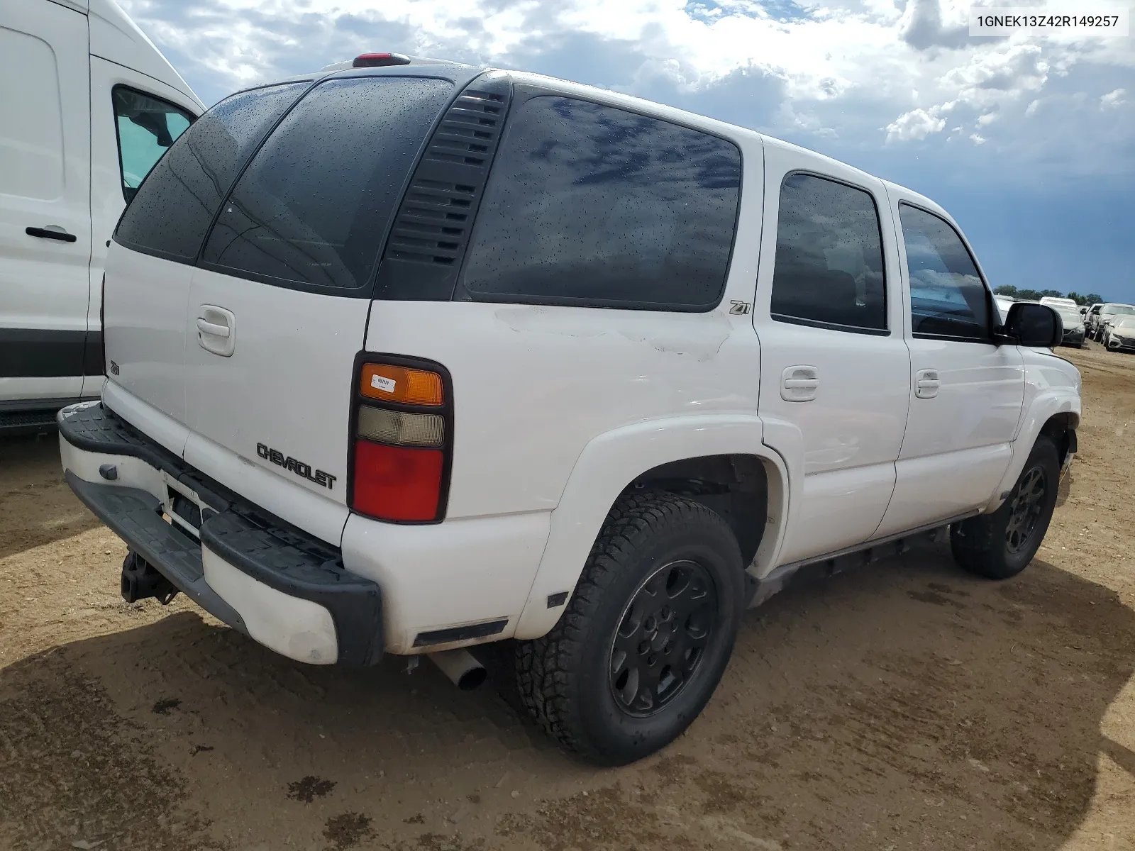 2002 Chevrolet Tahoe K1500 VIN: 1GNEK13Z42R149257 Lot: 59115574