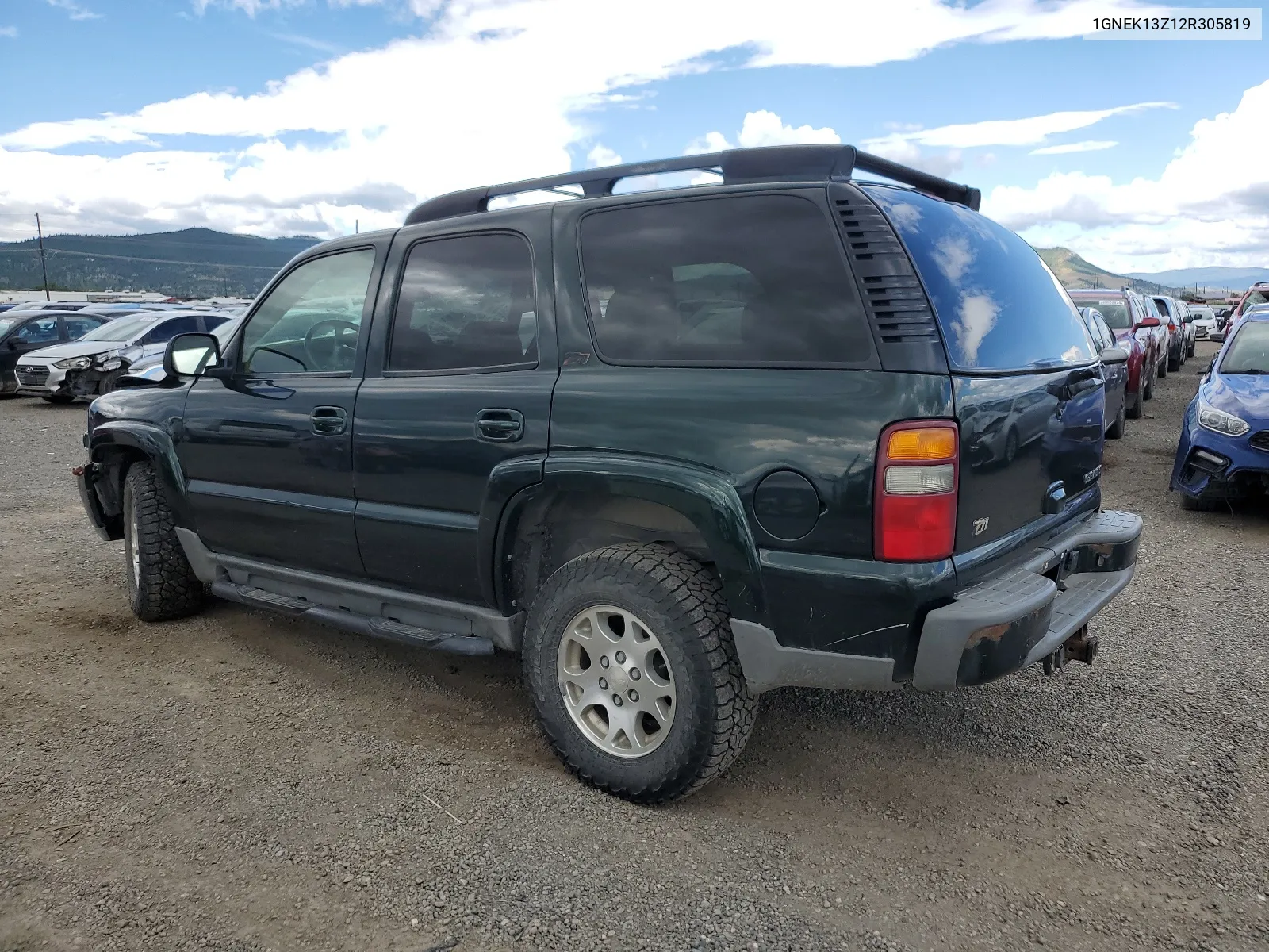 2002 Chevrolet Tahoe K1500 VIN: 1GNEK13Z12R305819 Lot: 60952344