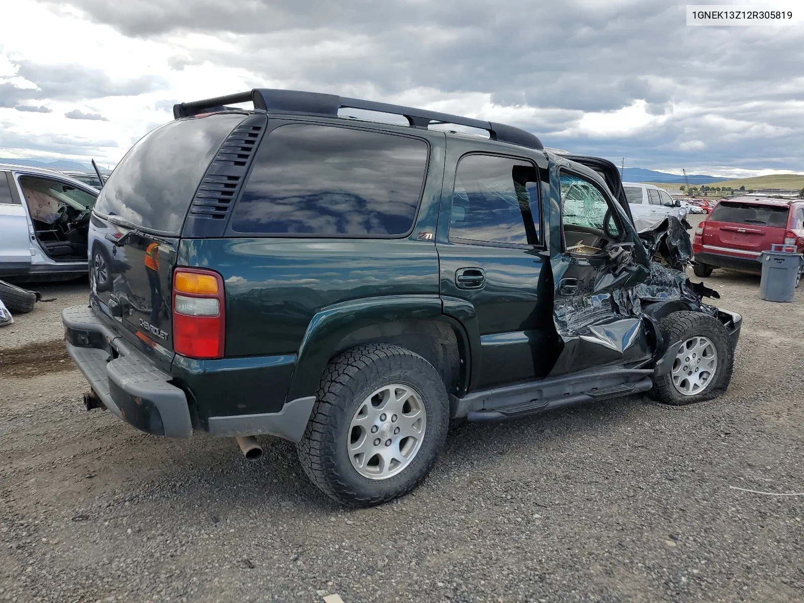 2002 Chevrolet Tahoe K1500 VIN: 1GNEK13Z12R305819 Lot: 60952344