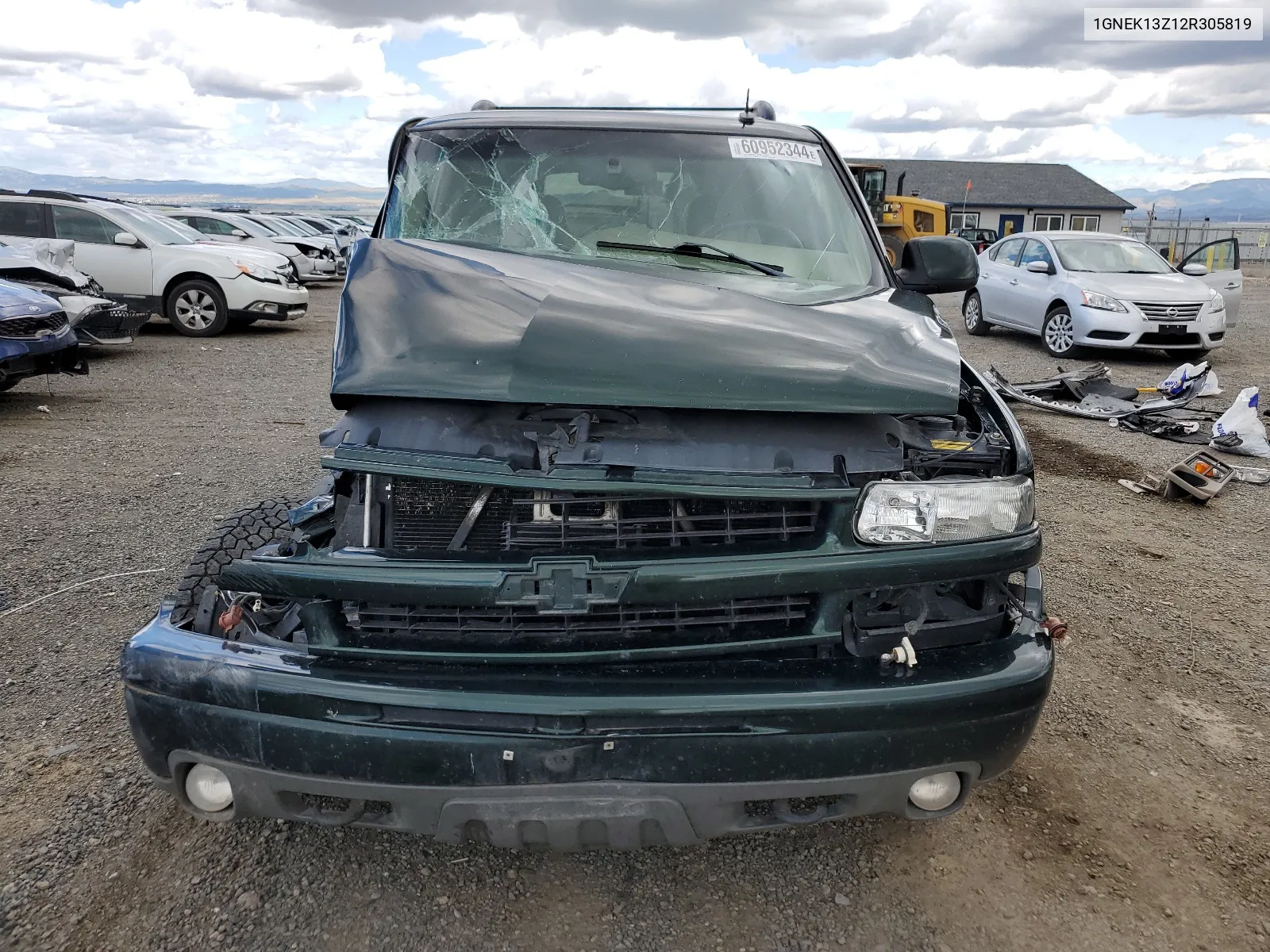 2002 Chevrolet Tahoe K1500 VIN: 1GNEK13Z12R305819 Lot: 60952344