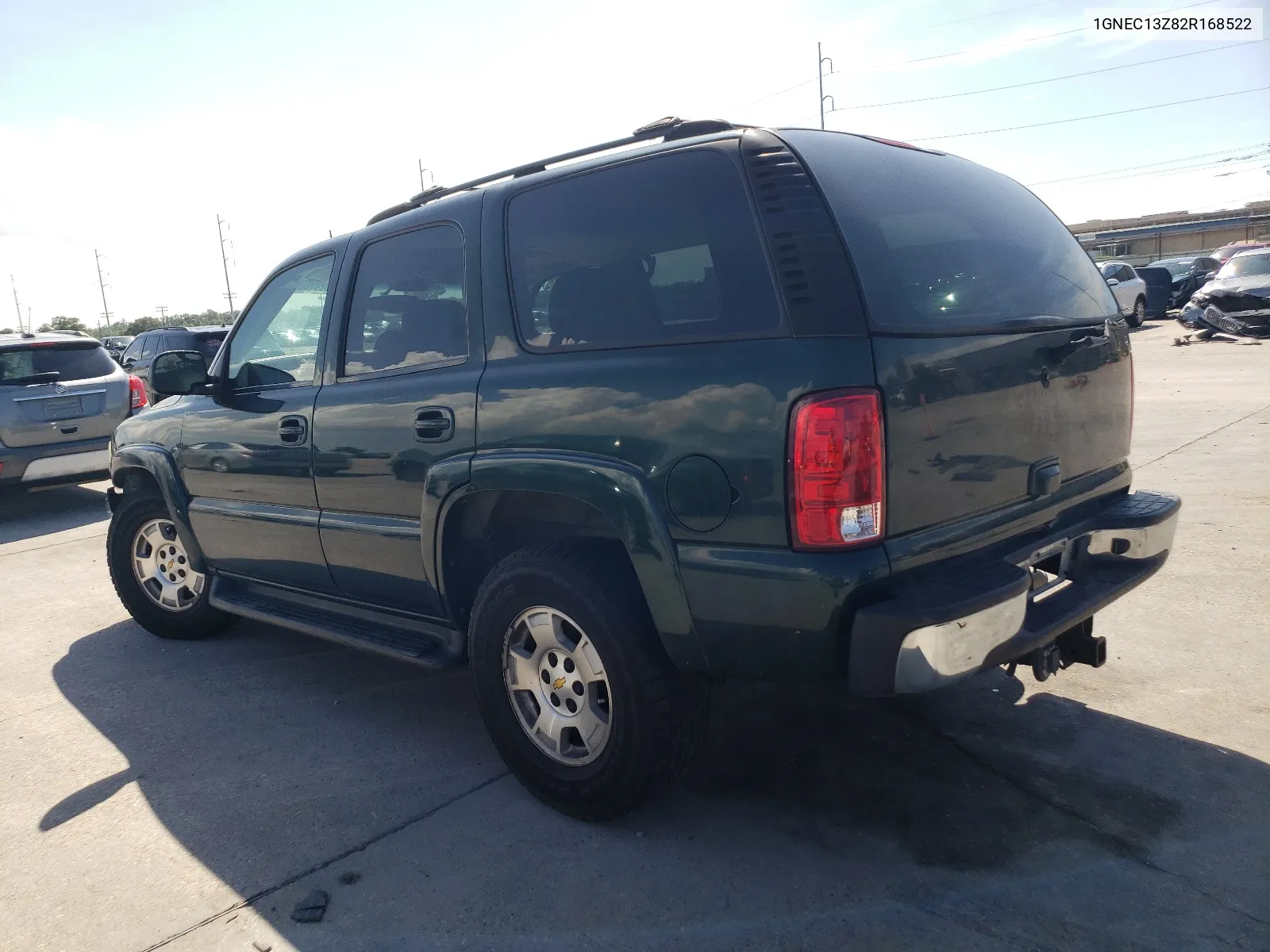 2002 Chevrolet Tahoe C1500 VIN: 1GNEC13Z82R168522 Lot: 62812344