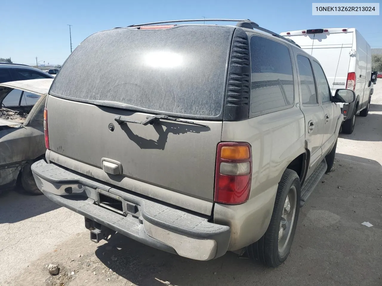 2002 Chevrolet Tahoe K1500 VIN: 1GNEK13Z62R213024 Lot: 63371314