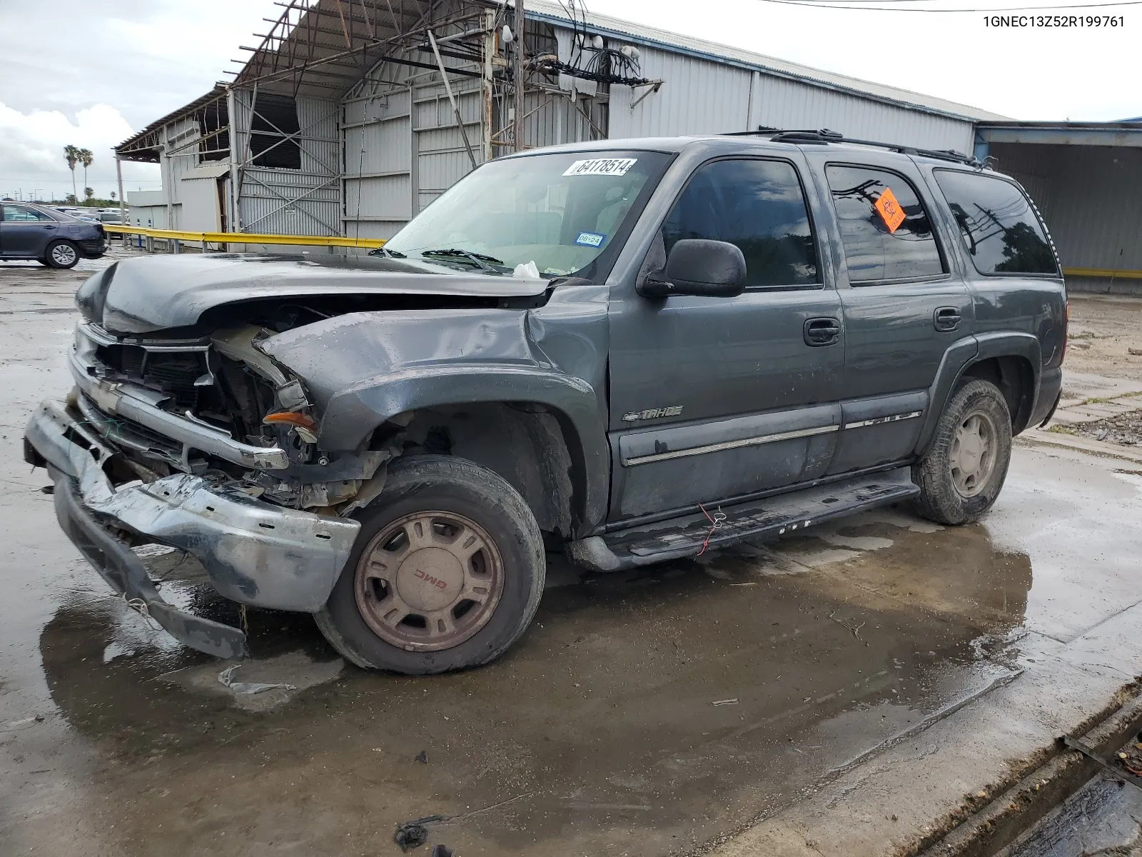 2002 Chevrolet Tahoe C1500 VIN: 1GNEC13Z52R199761 Lot: 64178514