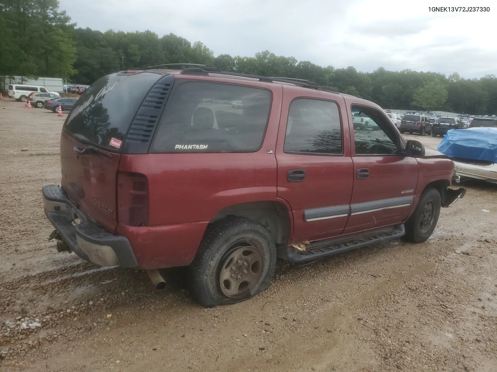 2002 Chevrolet Tahoe K1500 VIN: 1GNEK13V72J237330 Lot: 65439784