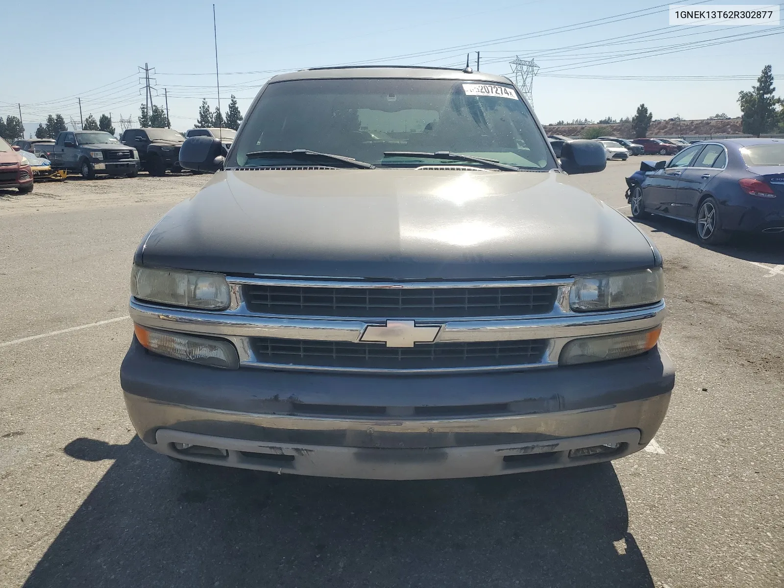 2002 Chevrolet Tahoe K1500 VIN: 1GNEK13T62R302877 Lot: 66207274