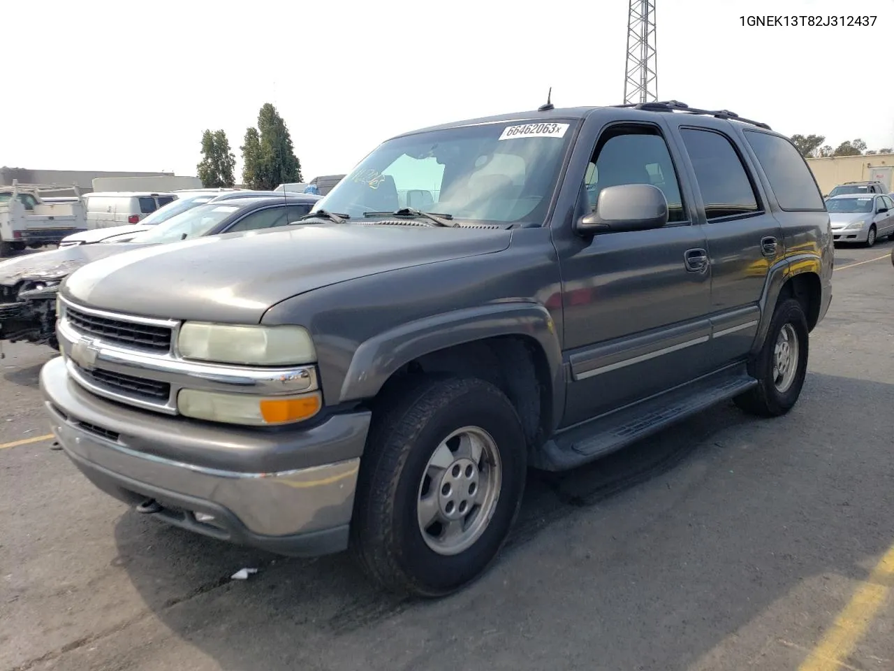 2002 Chevrolet Tahoe K1500 VIN: 1GNEK13T82J312437 Lot: 66462063