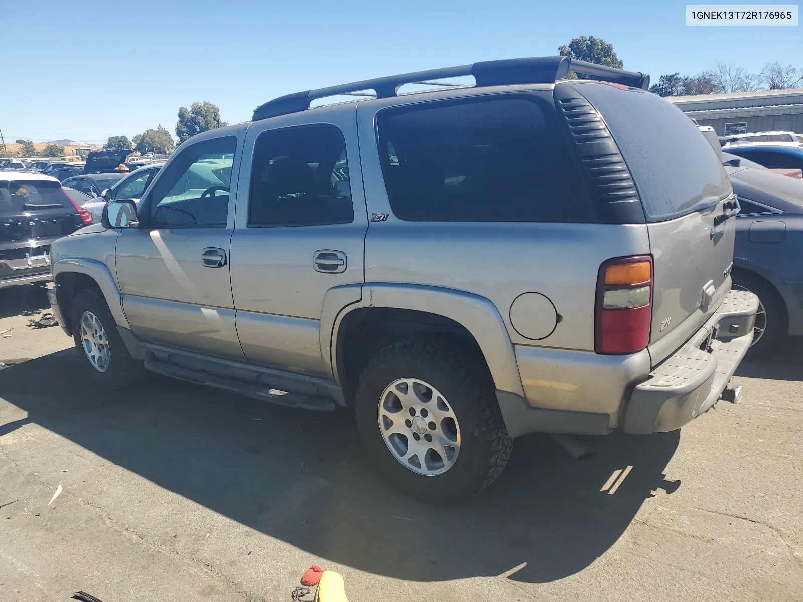 2002 Chevrolet Tahoe K1500 VIN: 1GNEK13T72R176965 Lot: 67024494