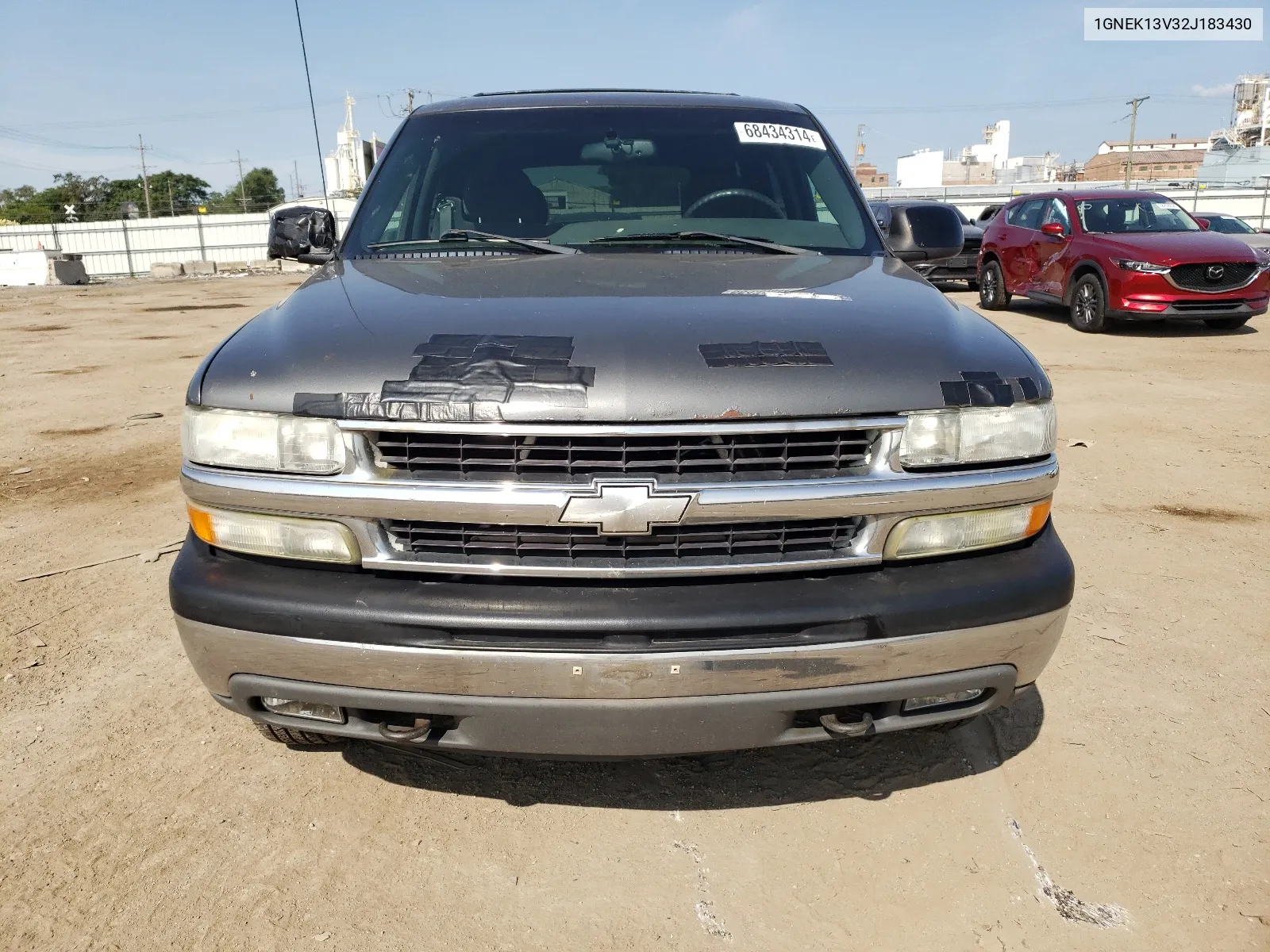 2002 Chevrolet Tahoe K1500 VIN: 1GNEK13V32J183430 Lot: 68434314