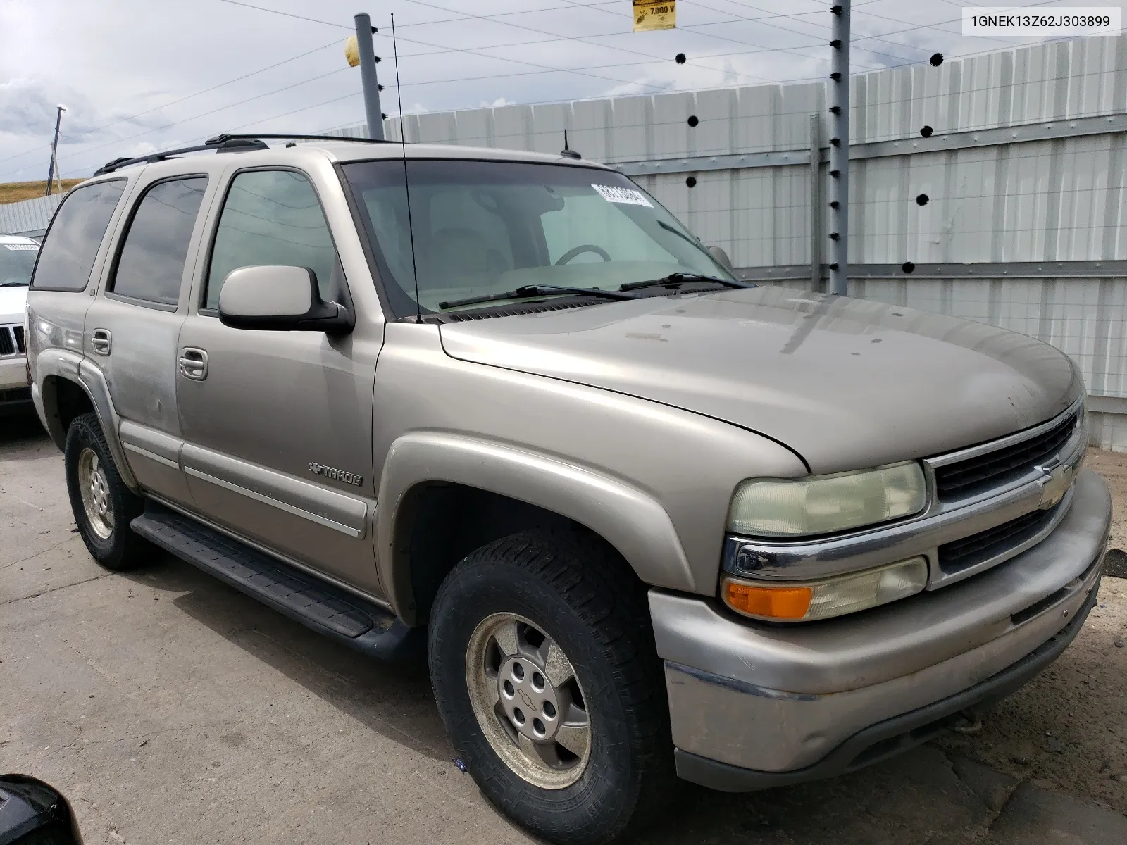 2002 Chevrolet Tahoe K1500 VIN: 1GNEK13Z62J303899 Lot: 68773084