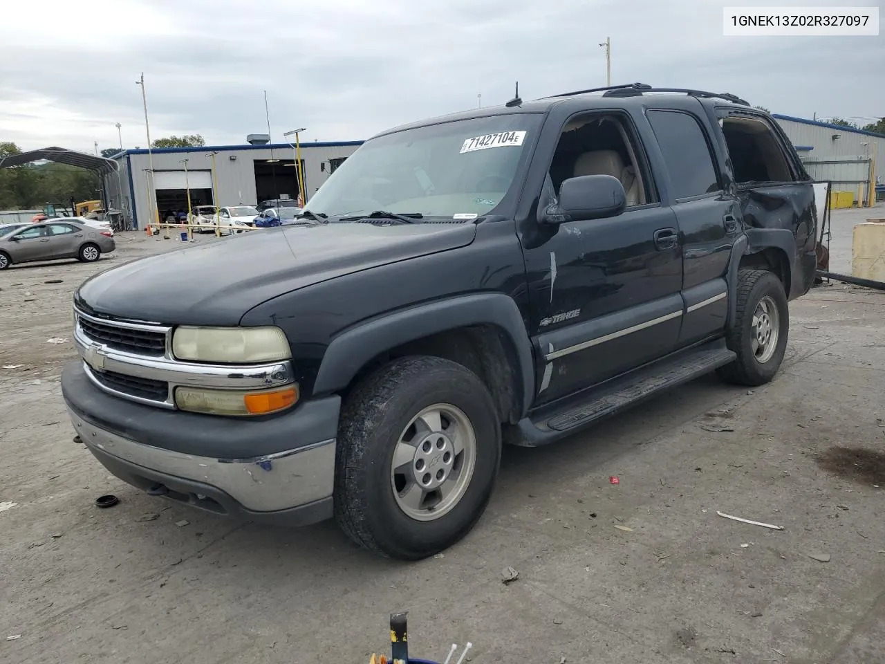 2002 Chevrolet Tahoe K1500 VIN: 1GNEK13Z02R327097 Lot: 71427104