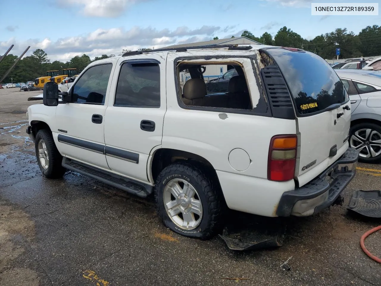 1GNEC13Z72R189359 2002 Chevrolet Tahoe C1500