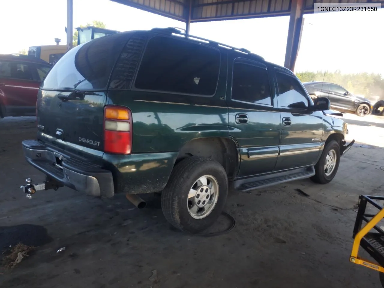 2003 Chevrolet Tahoe C1500 VIN: 1GNEC13Z23R231650 Lot: 54982934