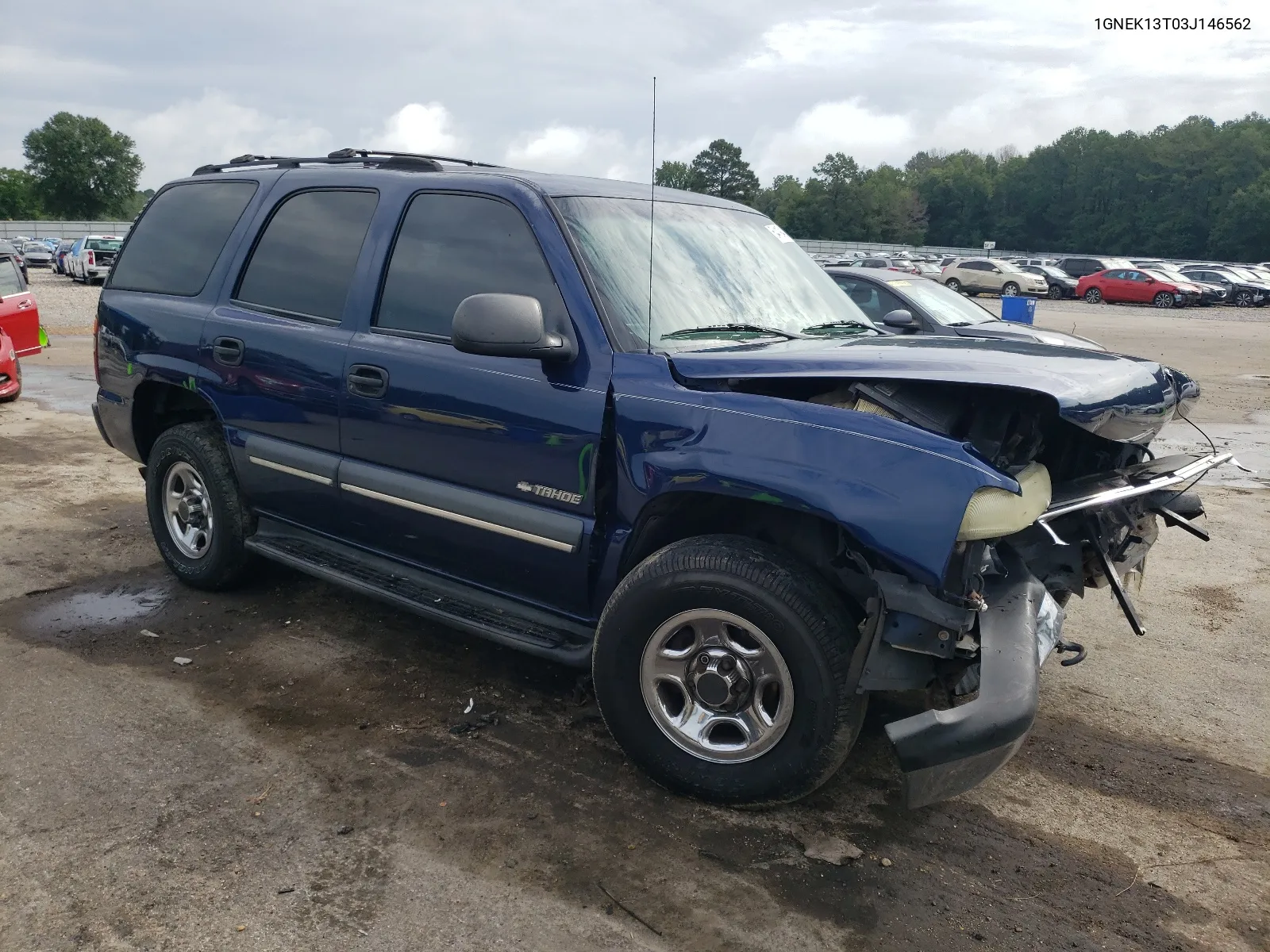 2003 Chevrolet Tahoe K1500 VIN: 1GNEK13T03J146562 Lot: 64194024