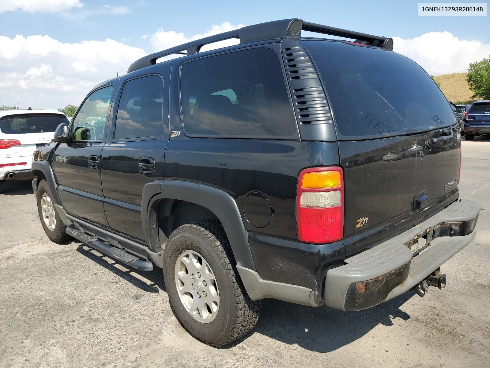 2003 Chevrolet Tahoe K1500 VIN: 1GNEK13Z93R206148 Lot: 65210344