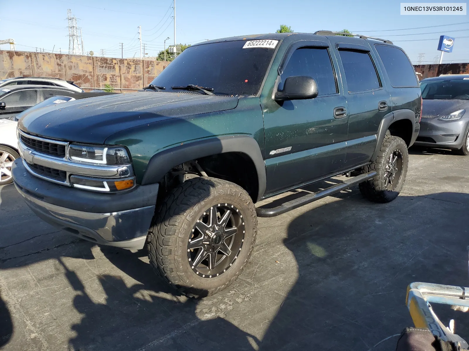 2003 Chevrolet Tahoe C1500 VIN: 1GNEC13V53R101245 Lot: 65222214