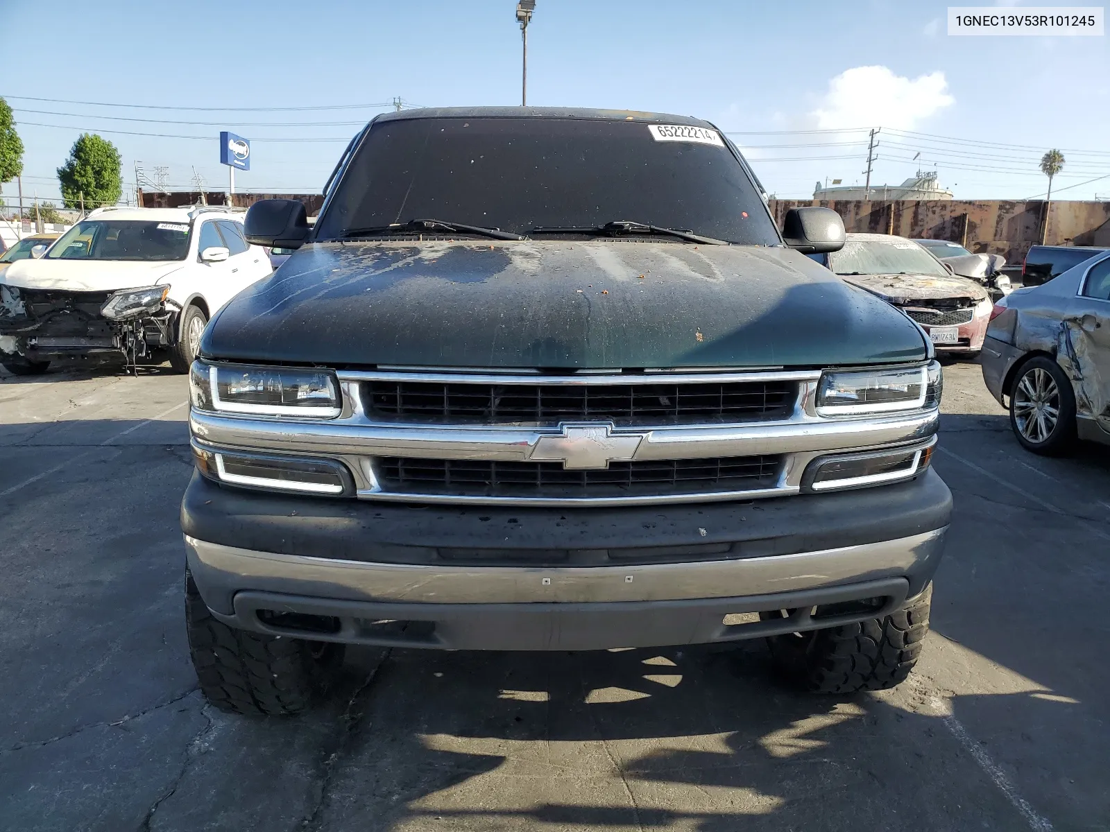 2003 Chevrolet Tahoe C1500 VIN: 1GNEC13V53R101245 Lot: 65222214