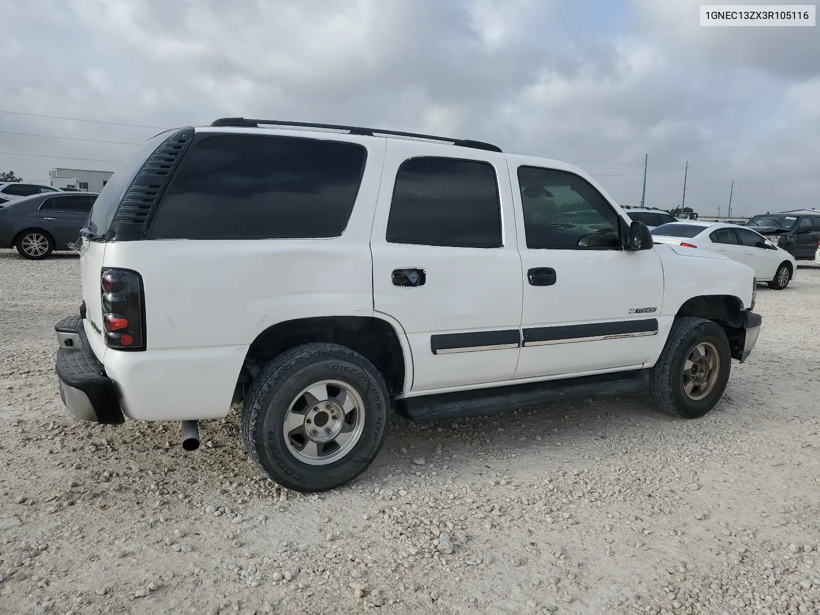 2003 Chevrolet Tahoe C1500 VIN: 1GNEC13ZX3R105116 Lot: 65400274