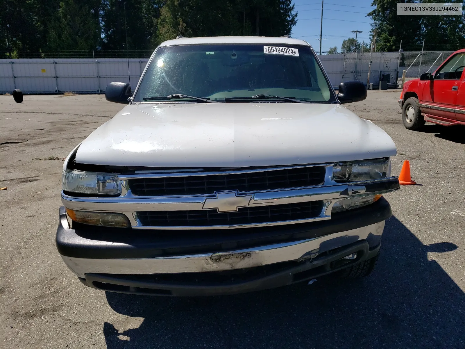 2003 Chevrolet Tahoe C1500 VIN: 1GNEC13V33J294462 Lot: 65494924