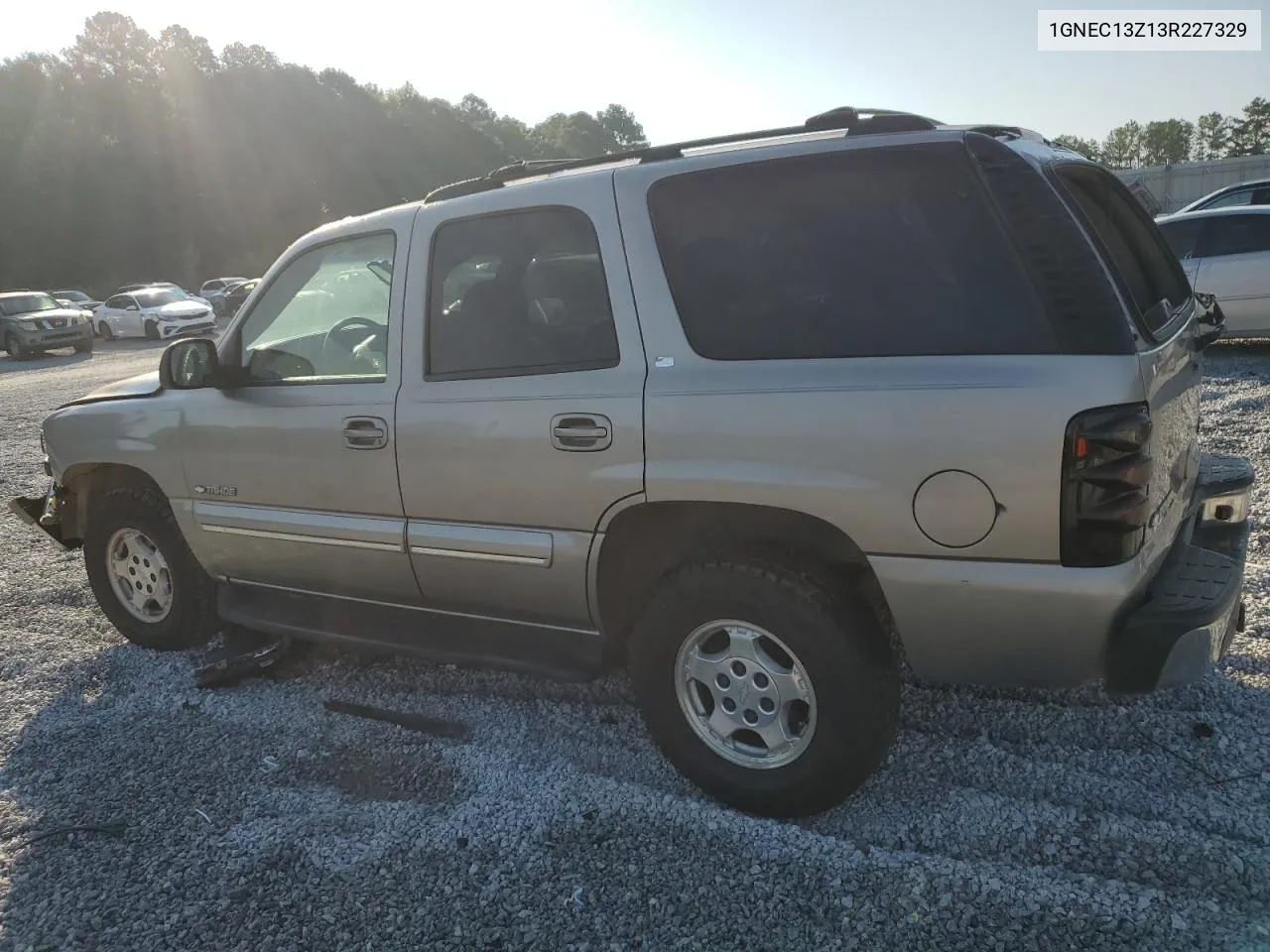 2003 Chevrolet Tahoe C1500 VIN: 1GNEC13Z13R227329 Lot: 66059654