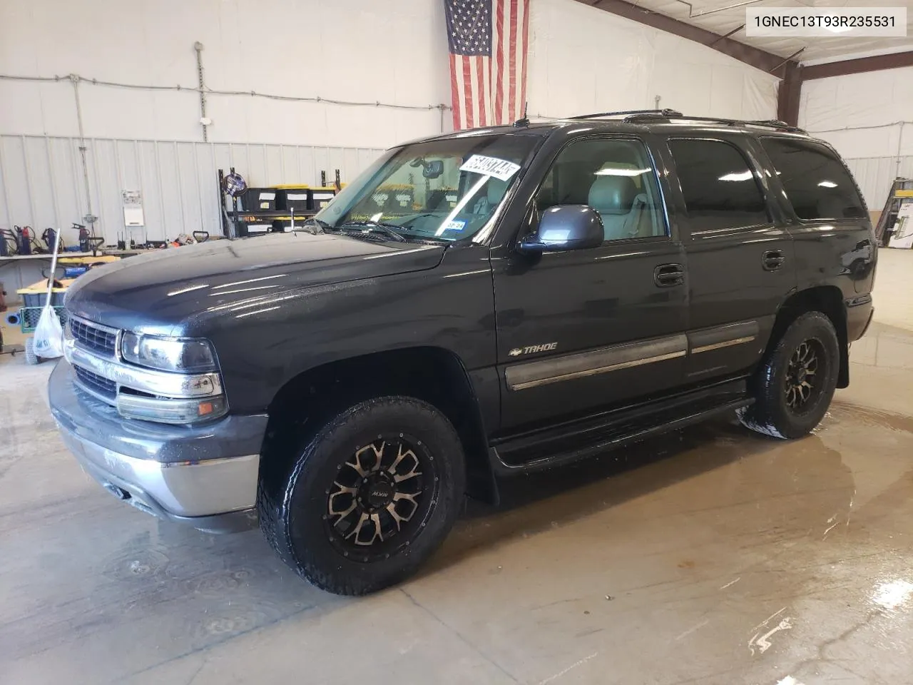 2003 Chevrolet Tahoe C1500 VIN: 1GNEC13T93R235531 Lot: 66403744