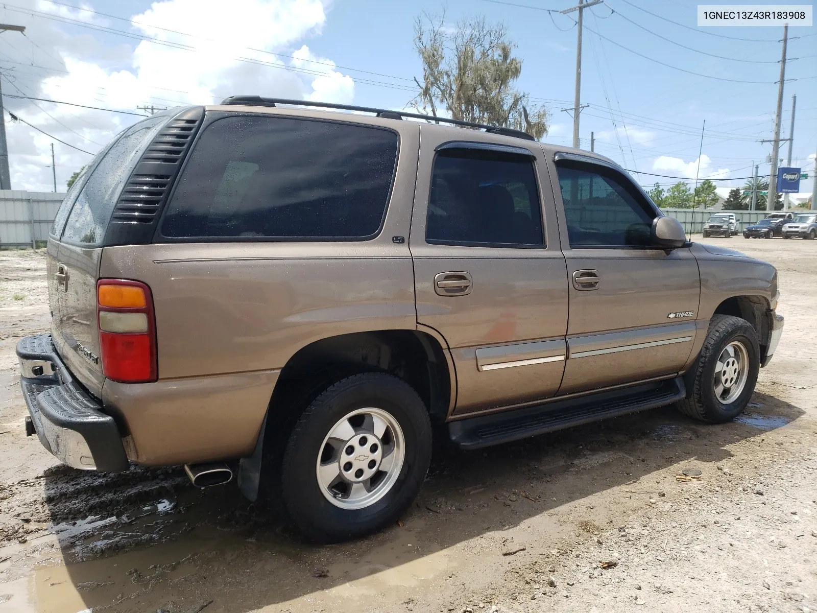 2003 Chevrolet Tahoe C1500 VIN: 1GNEC13Z43R183908 Lot: 67055074