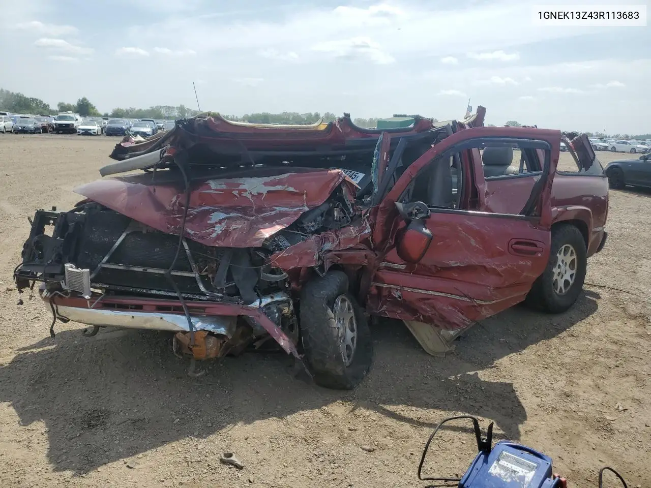 1GNEK13Z43R113683 2003 Chevrolet Tahoe K1500
