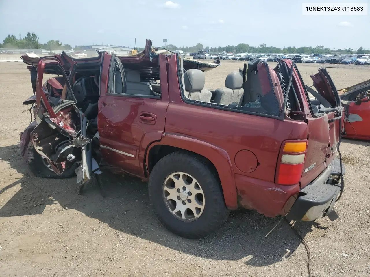 1GNEK13Z43R113683 2003 Chevrolet Tahoe K1500