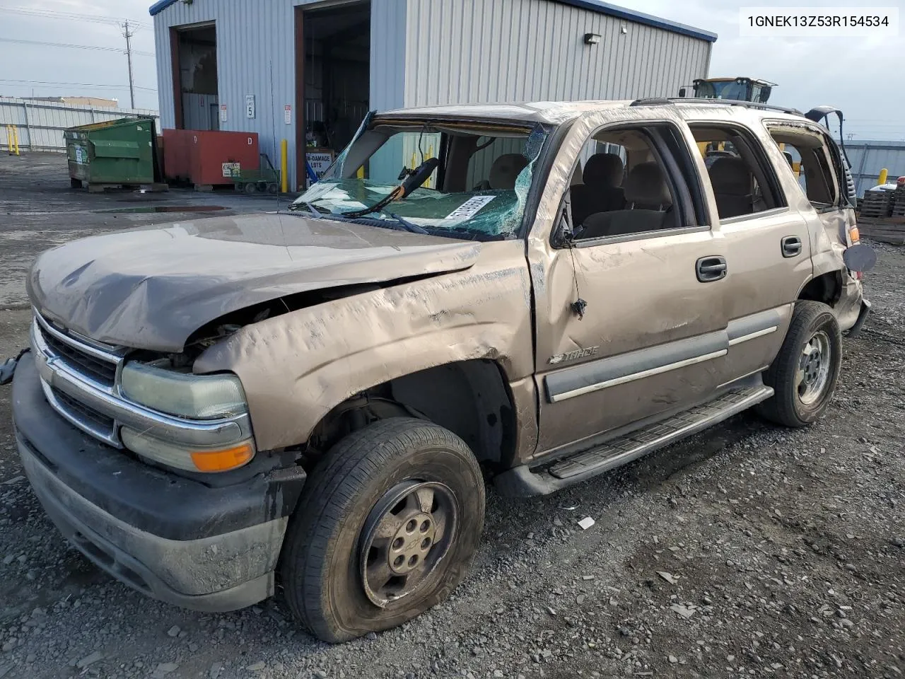 2003 Chevrolet Tahoe K1500 VIN: 1GNEK13Z53R154534 Lot: 67490664