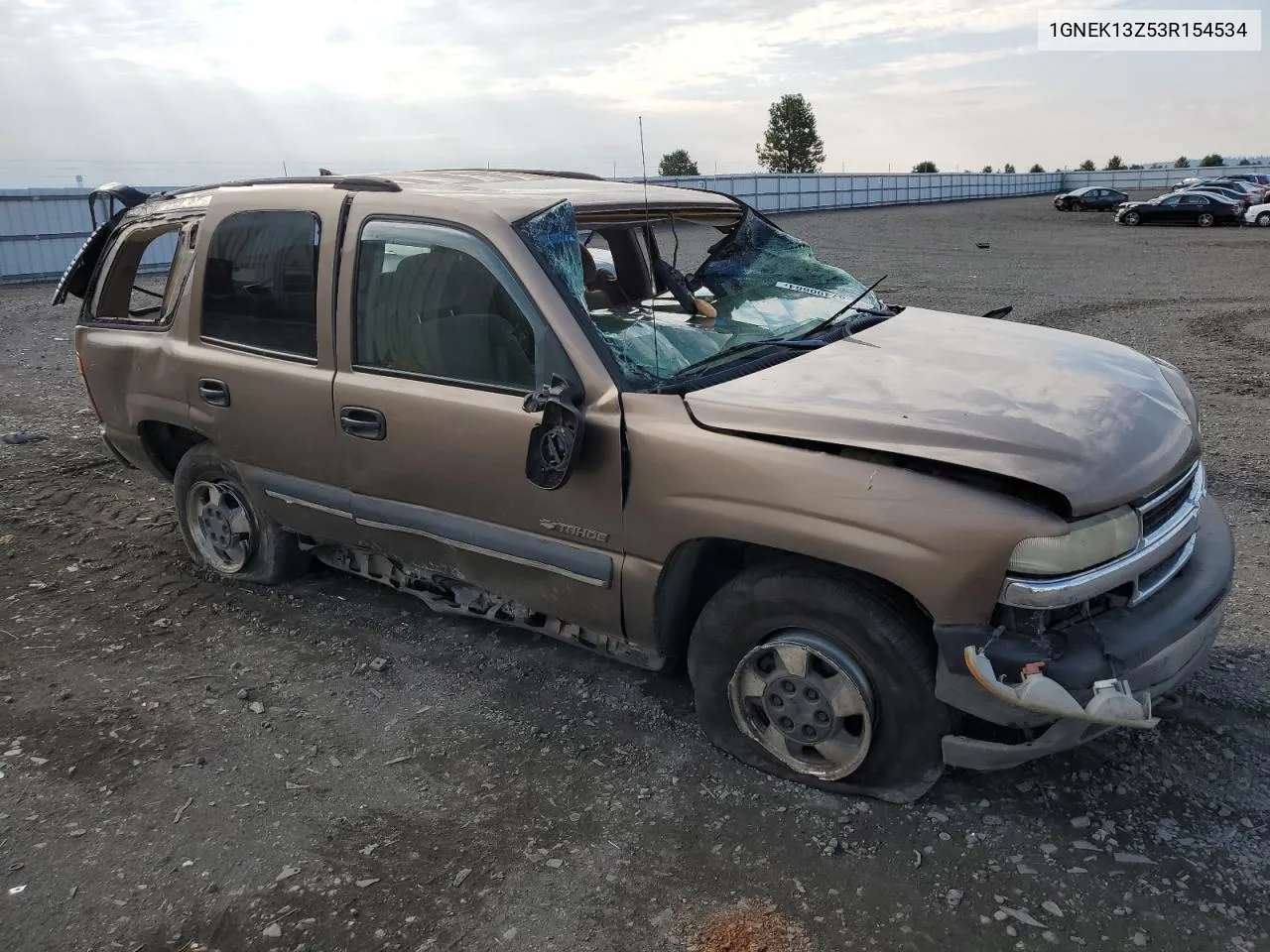 2003 Chevrolet Tahoe K1500 VIN: 1GNEK13Z53R154534 Lot: 67490664