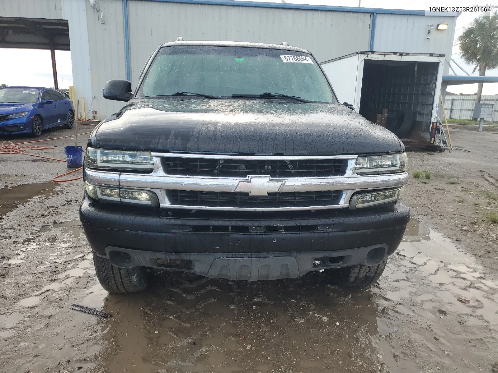 2003 Chevrolet Tahoe K1500 VIN: 1GNEK13Z53R261664 Lot: 67768594