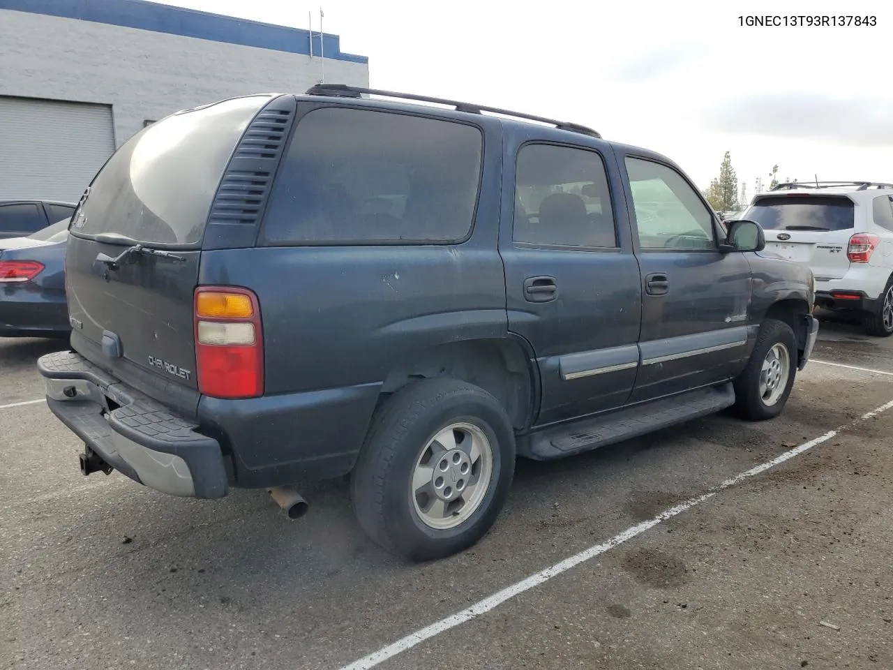 1GNEC13T93R137843 2003 Chevrolet Tahoe C1500