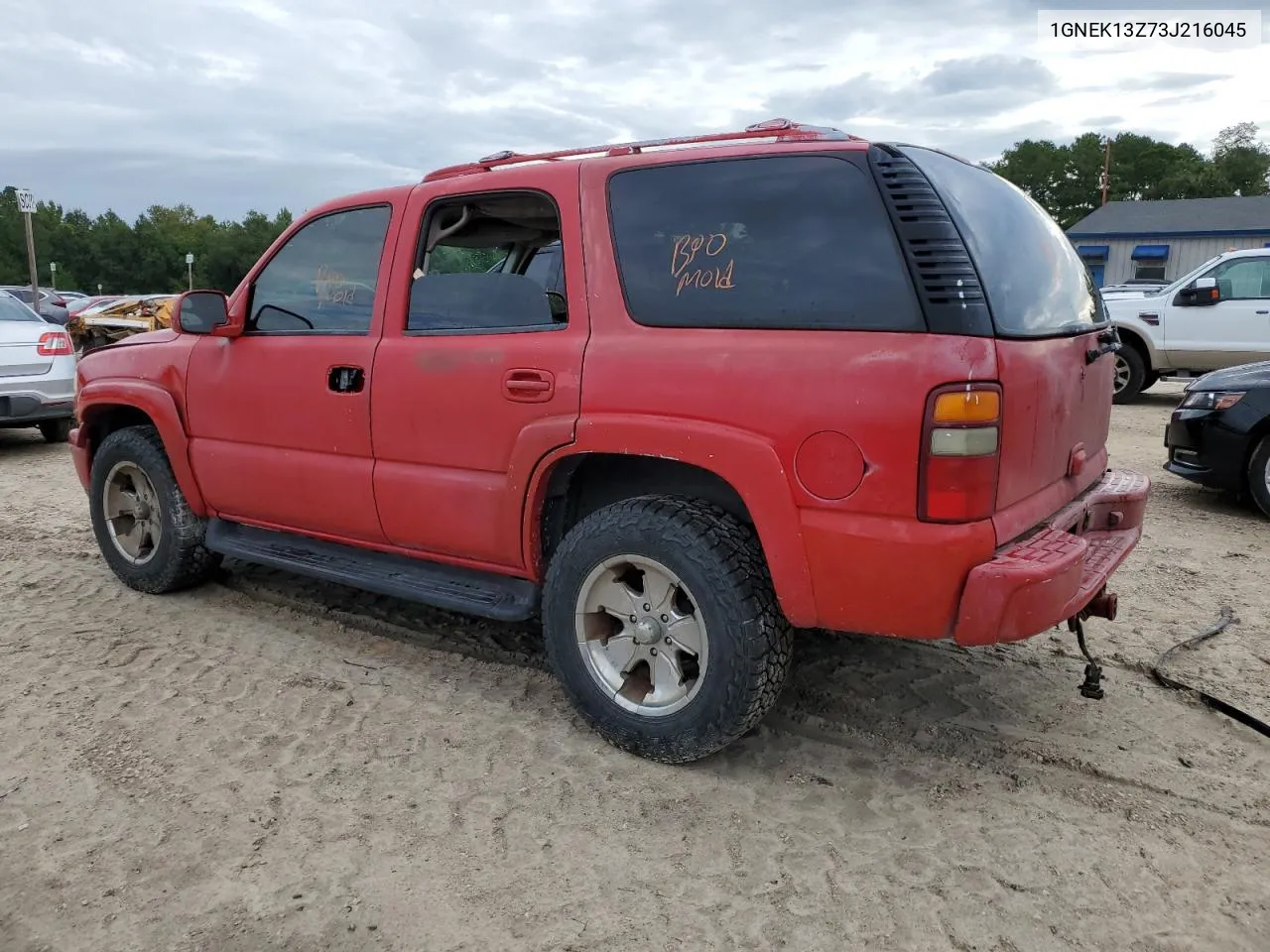 2003 Chevrolet Tahoe K1500 VIN: 1GNEK13Z73J216045 Lot: 70764424