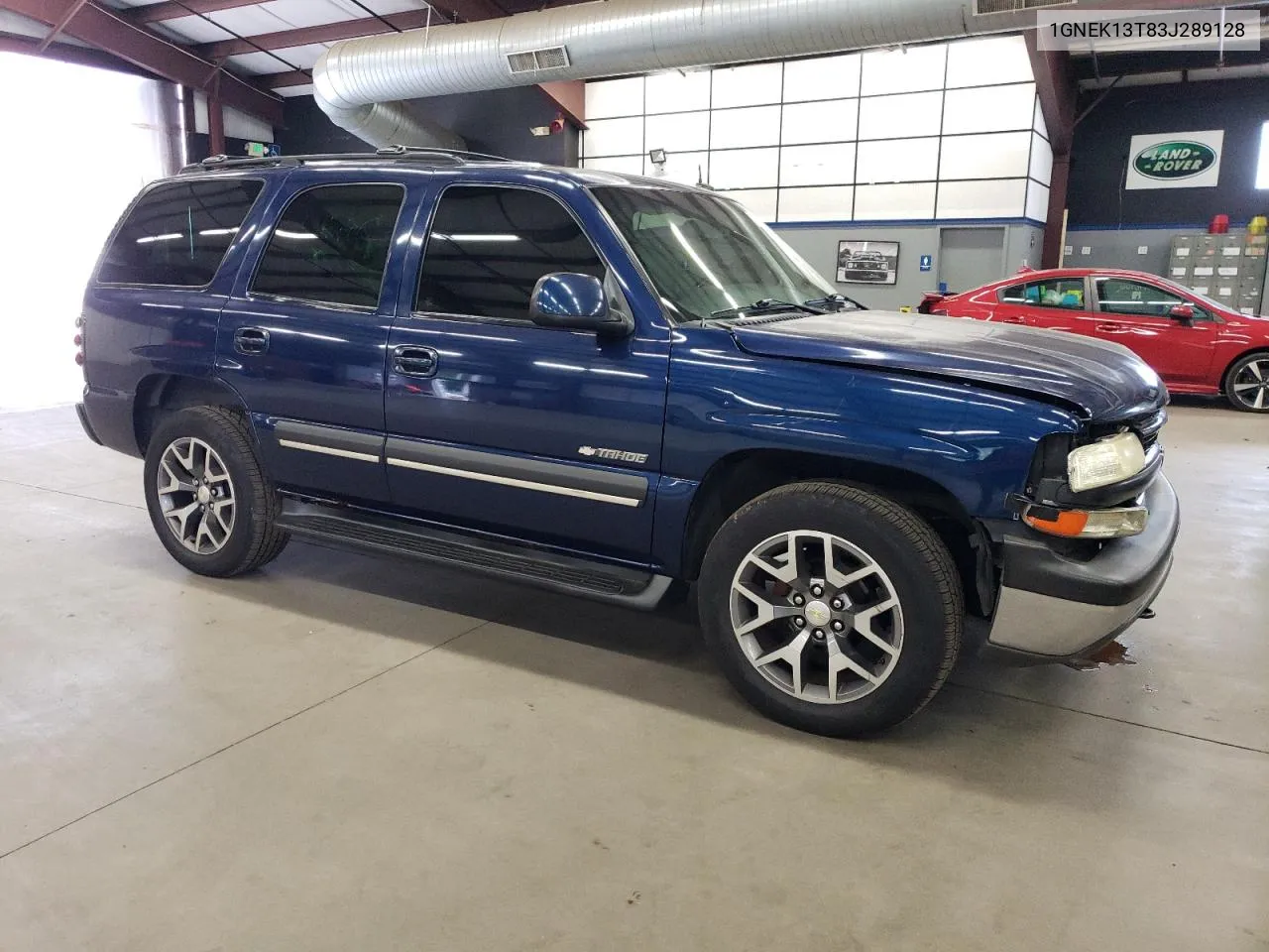 2003 Chevrolet Tahoe K1500 VIN: 1GNEK13T83J289128 Lot: 71075624