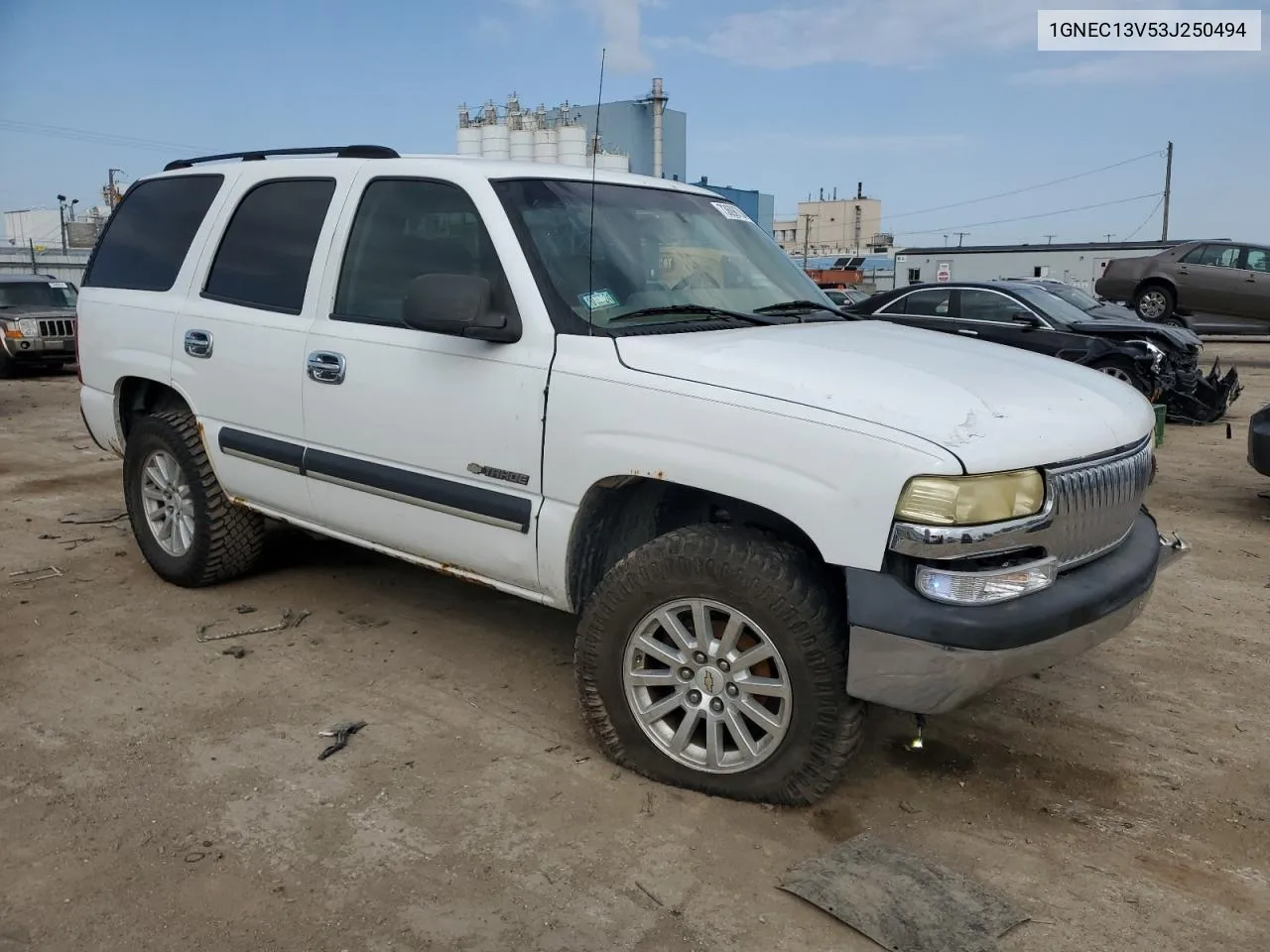 1GNEC13V53J250494 2003 Chevrolet Tahoe C1500