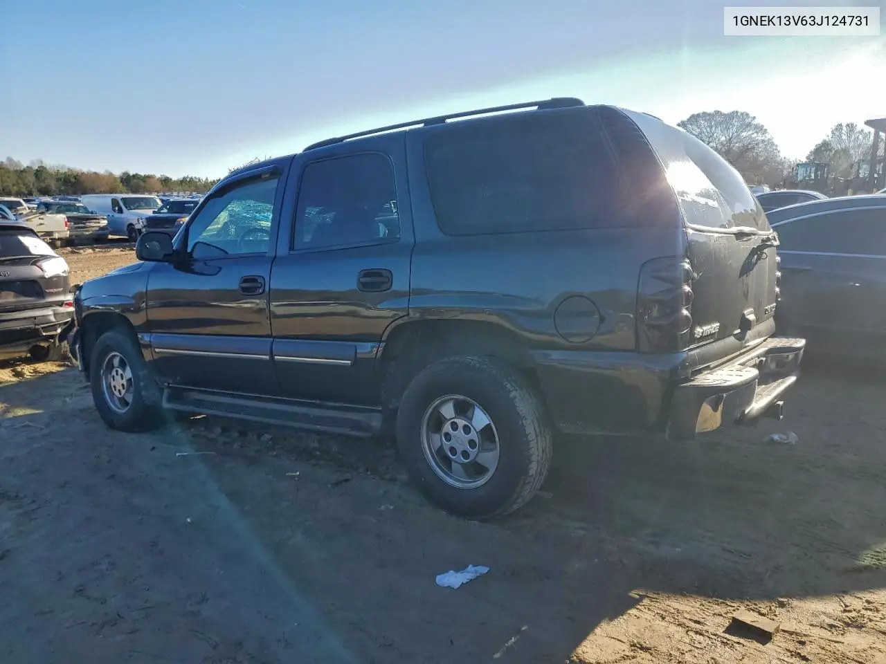 1GNEK13V63J124731 2003 Chevrolet Tahoe K1500