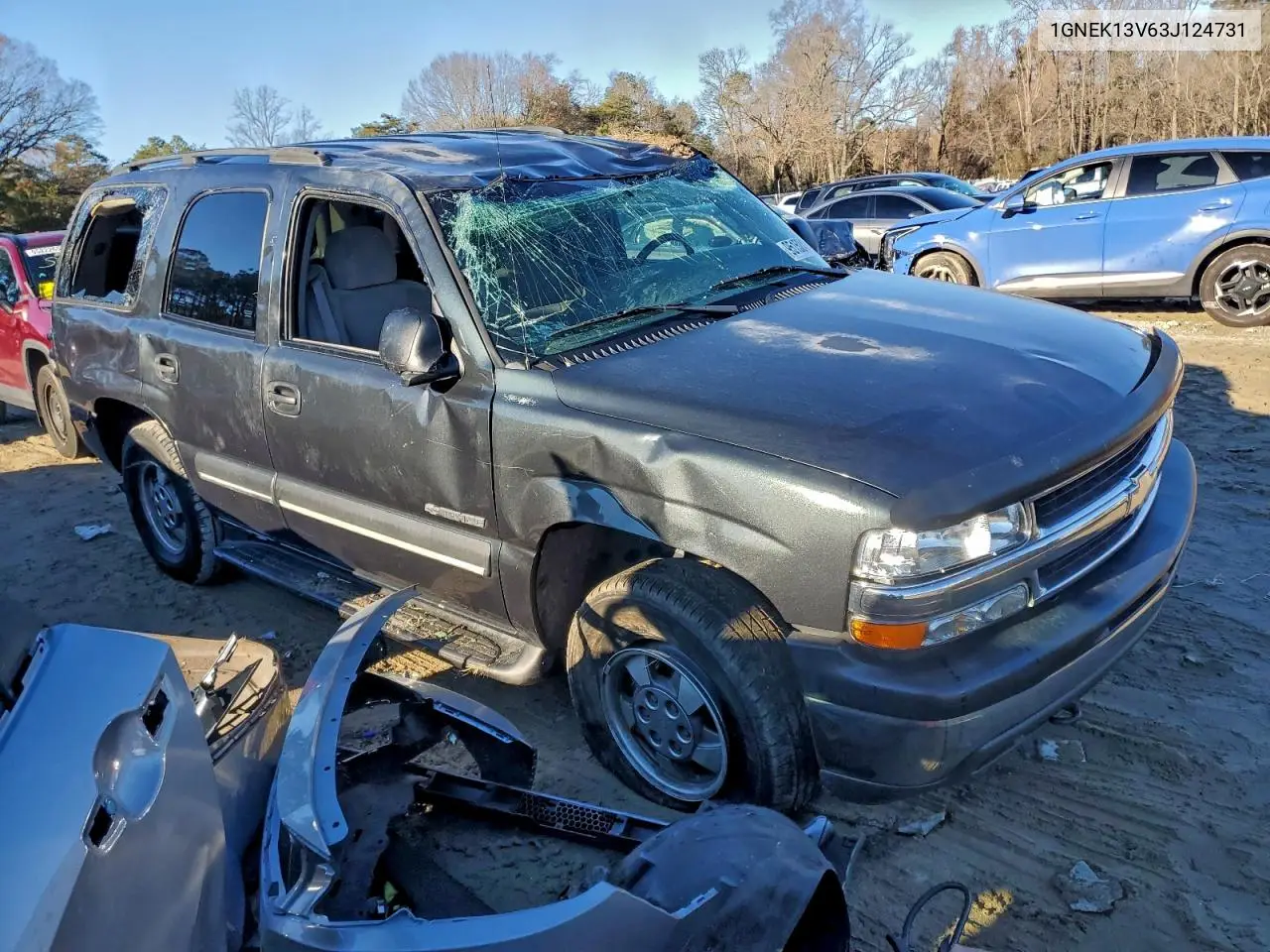 1GNEK13V63J124731 2003 Chevrolet Tahoe K1500